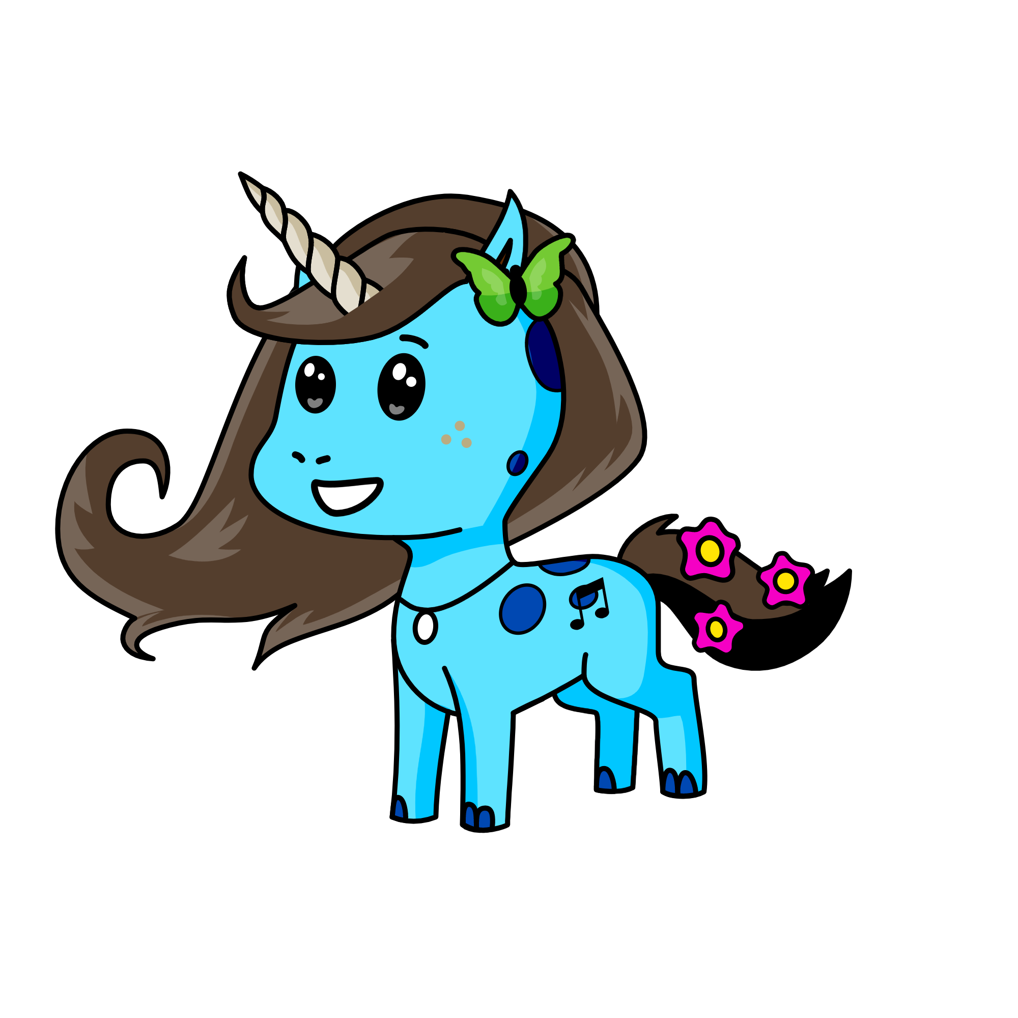 Mom, the unicorn