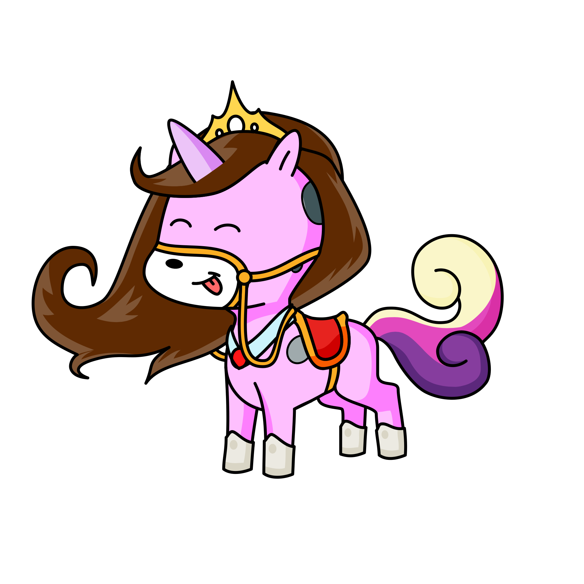 Rosie Dapple Nose, the unicorn