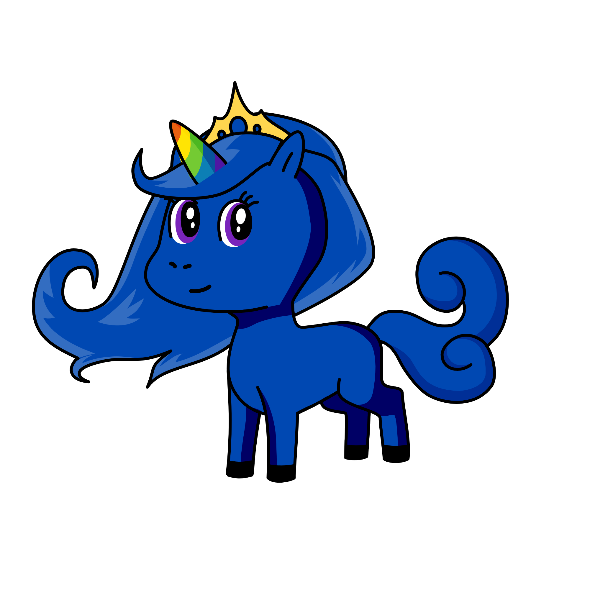 prinses loona, the unicorn