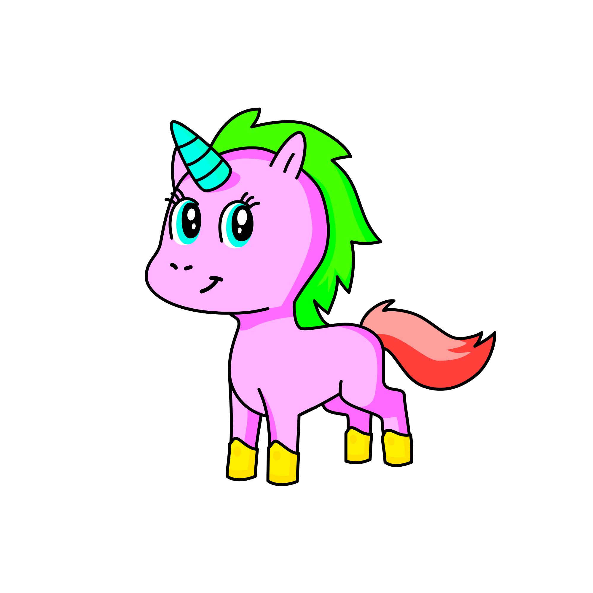 Neonicorn, the unicorn