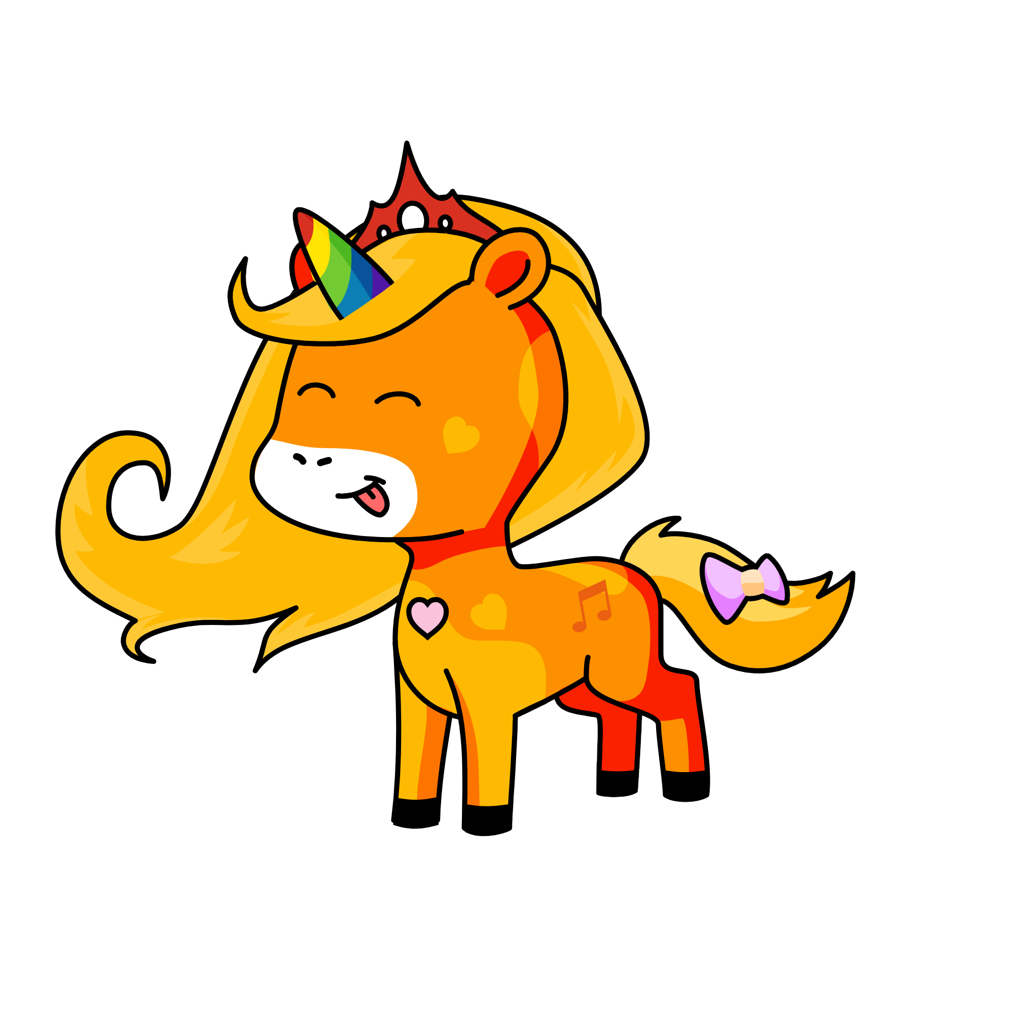 popo9, the unicorn