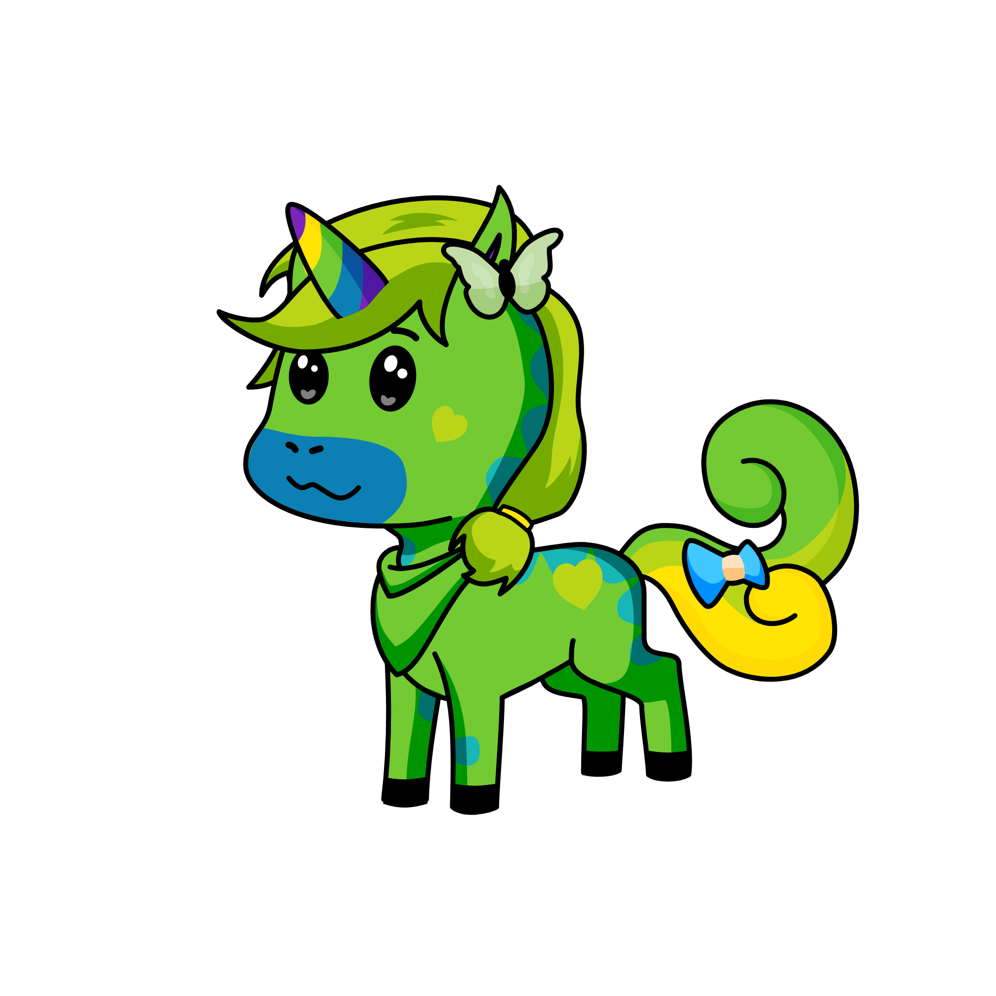 Ayaka, the unicorn