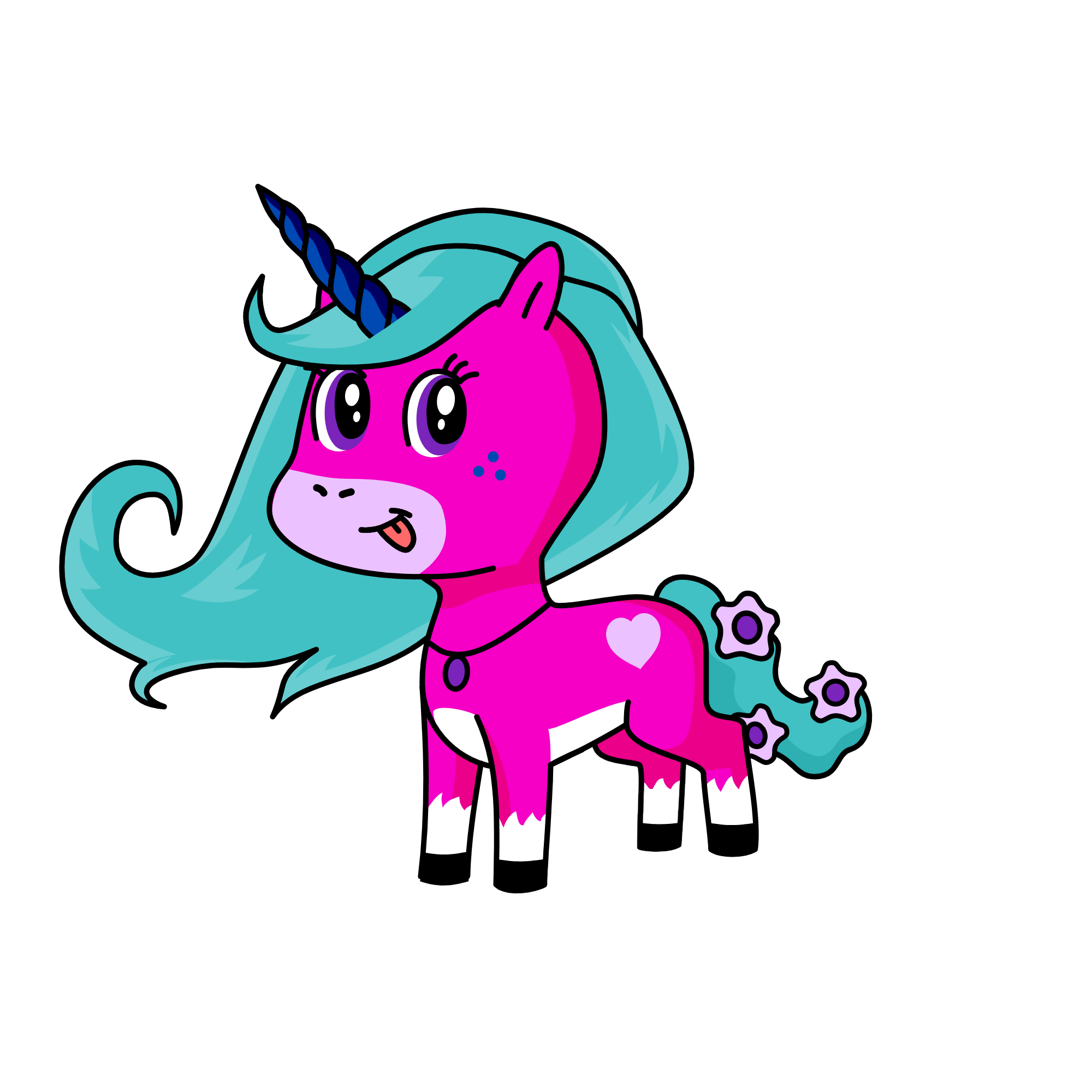 908ui89, the unicorn