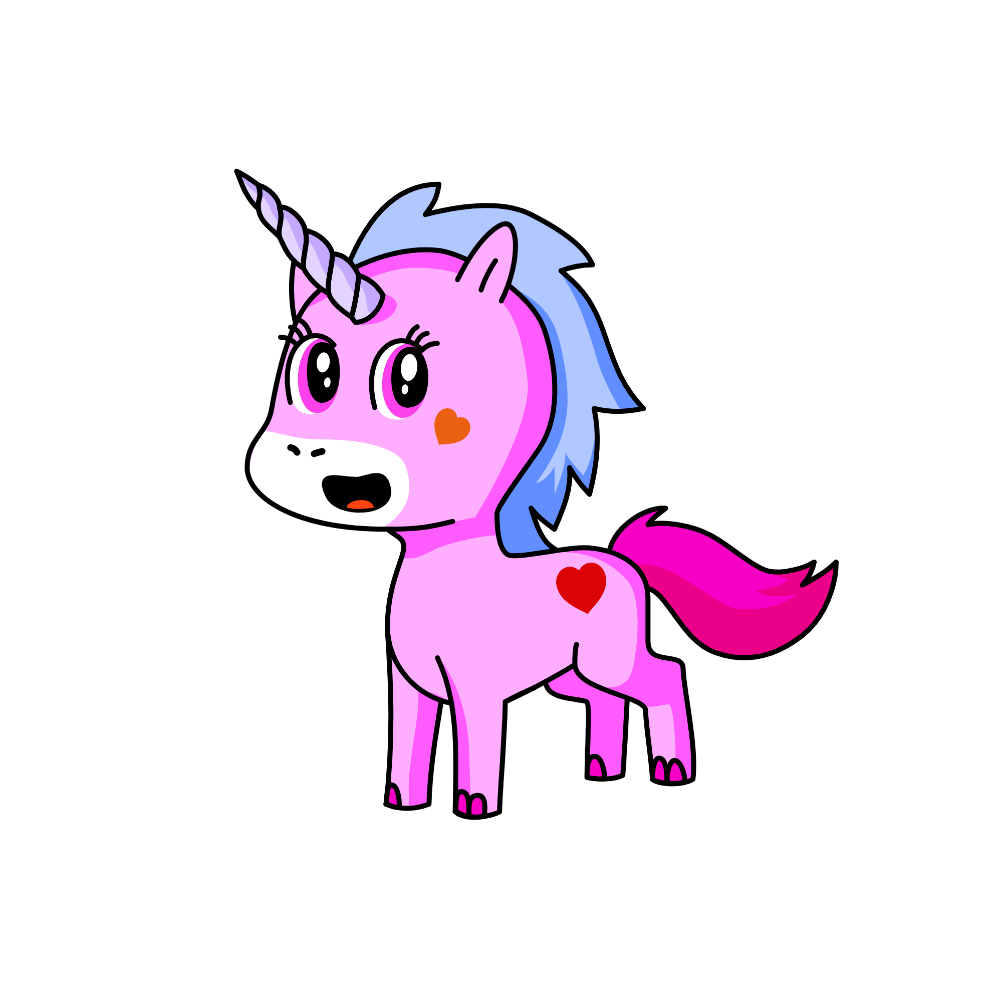 Ms. Slayyyyy Quenn, the unicorn