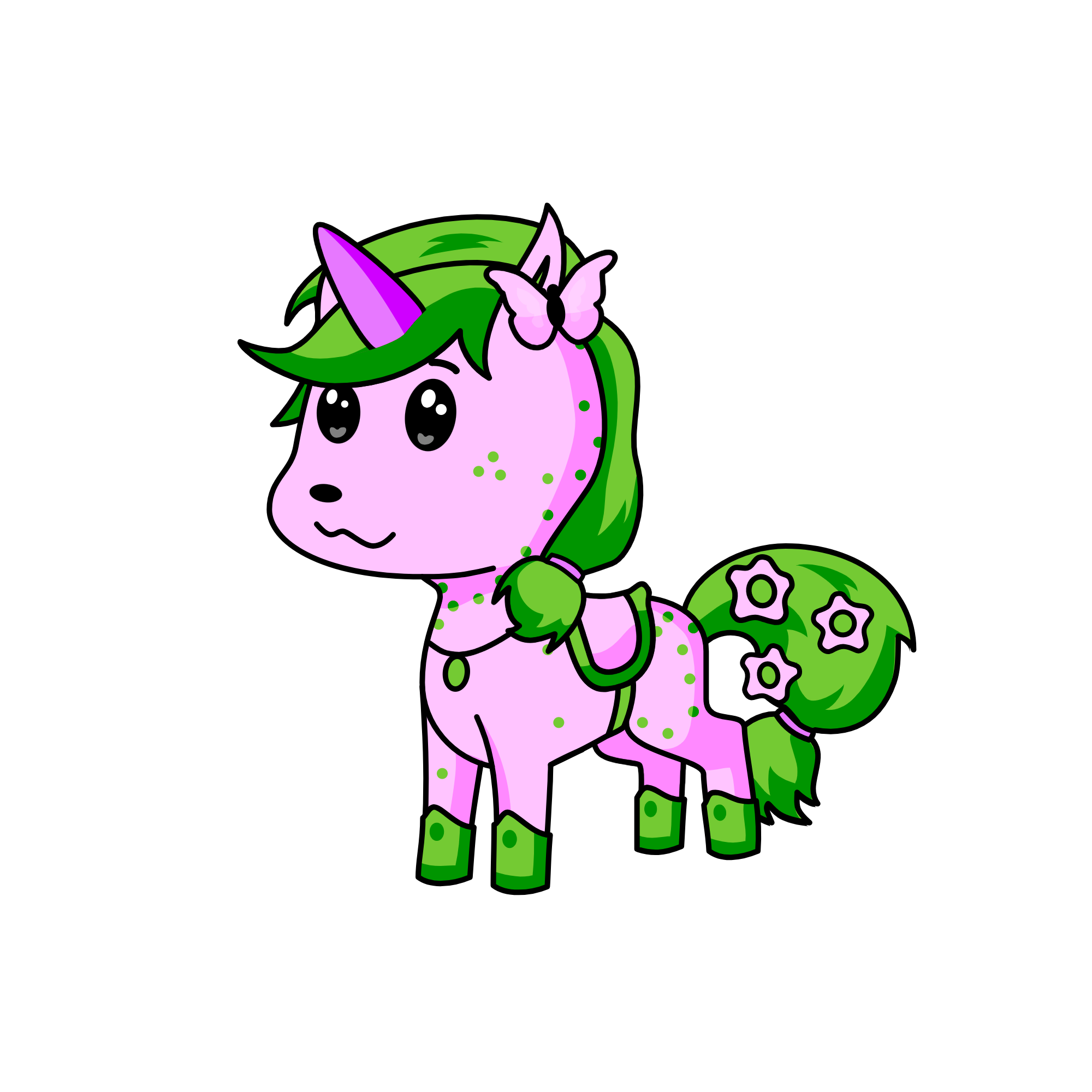 preen, the unicorn