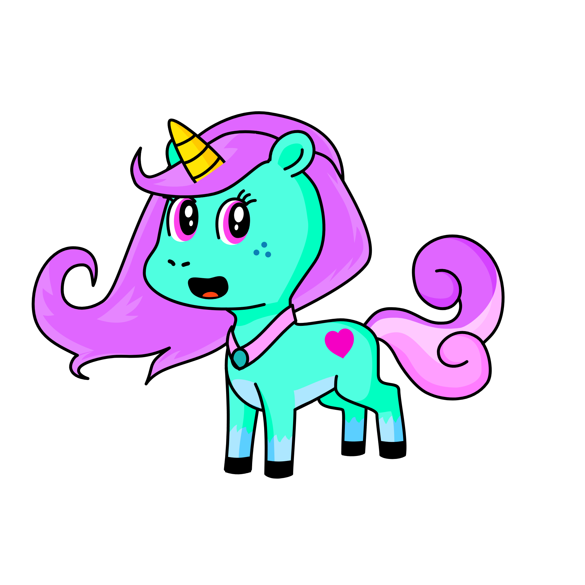 Luna, the unicorn