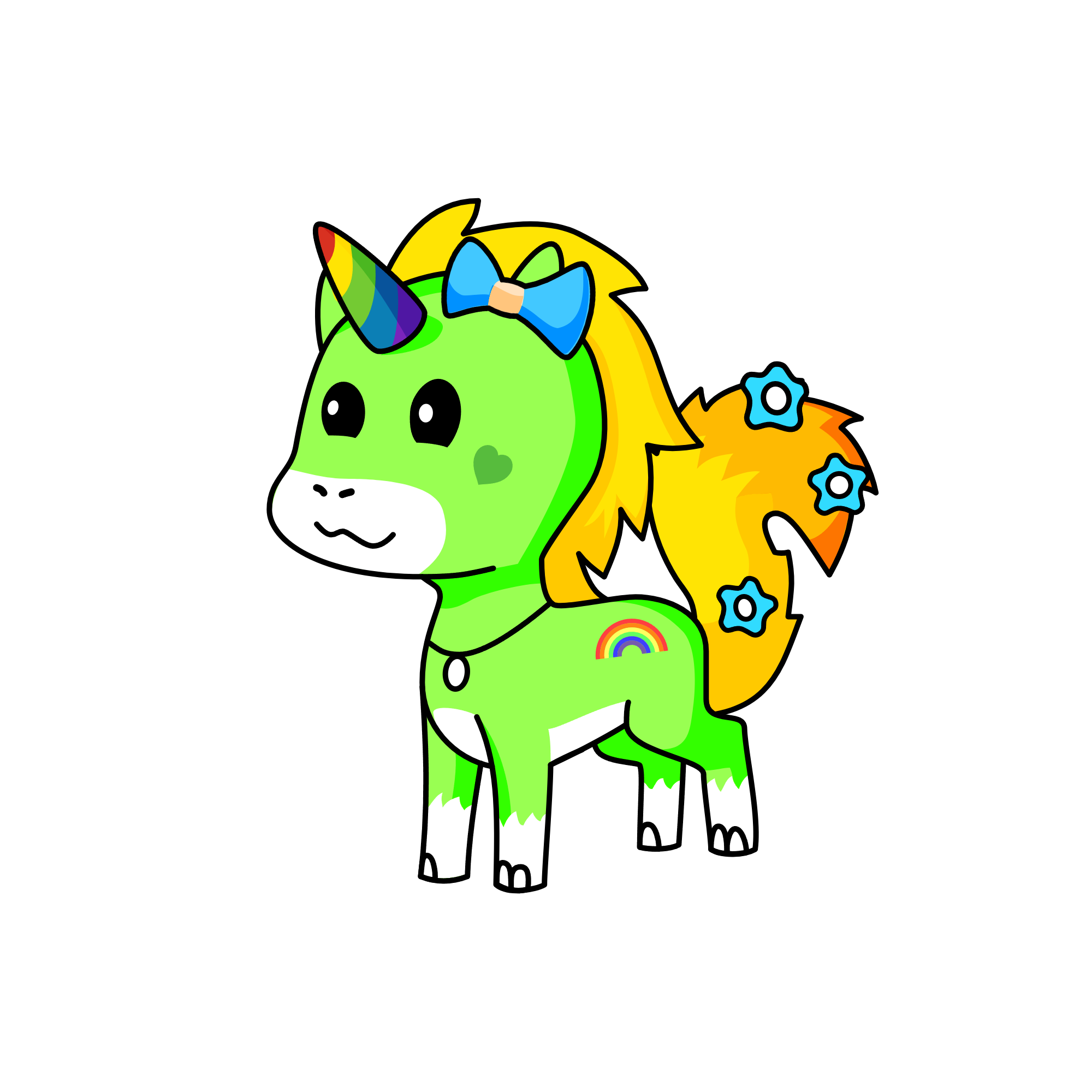 Misaki, the unicorn