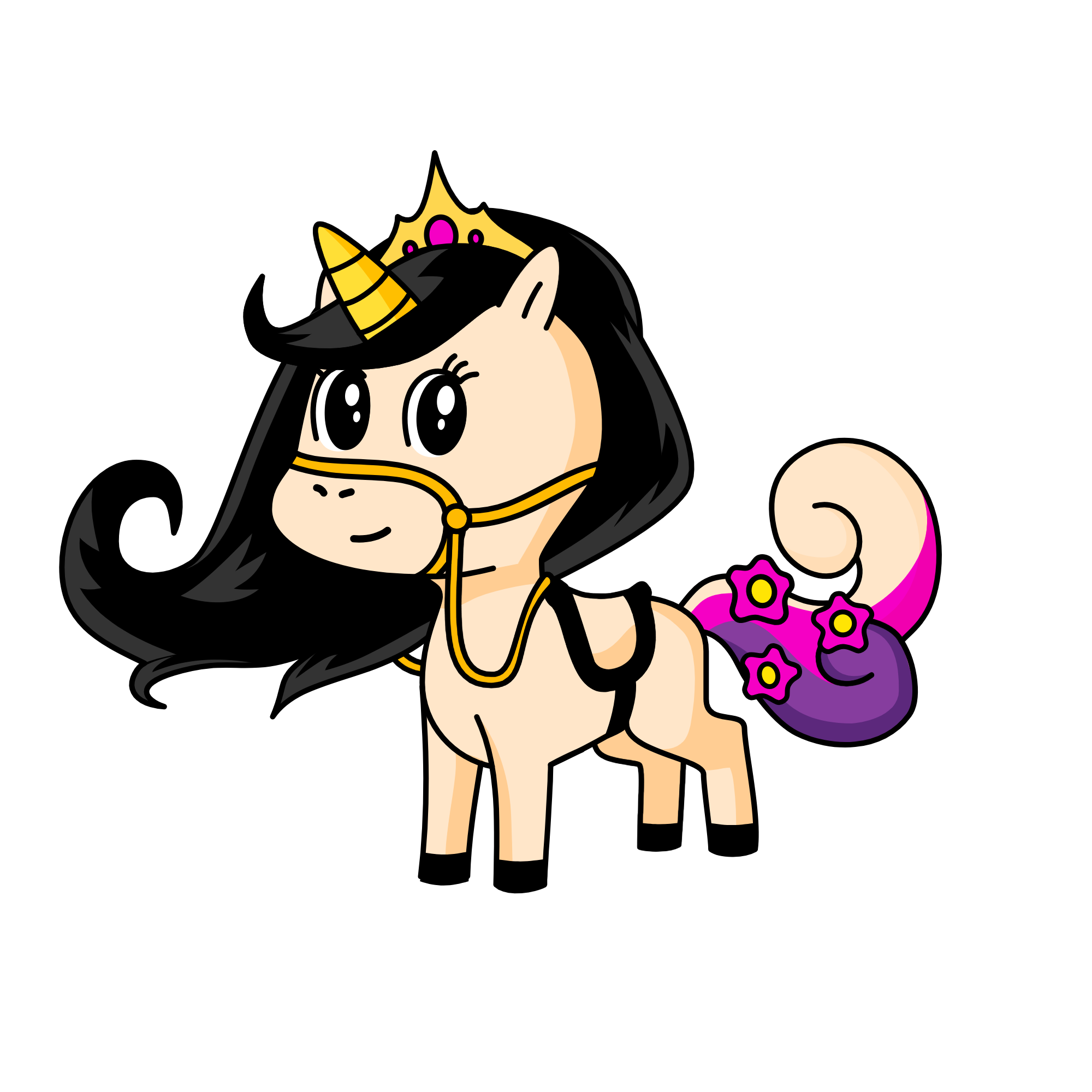 uni poo and pee, the unicorn