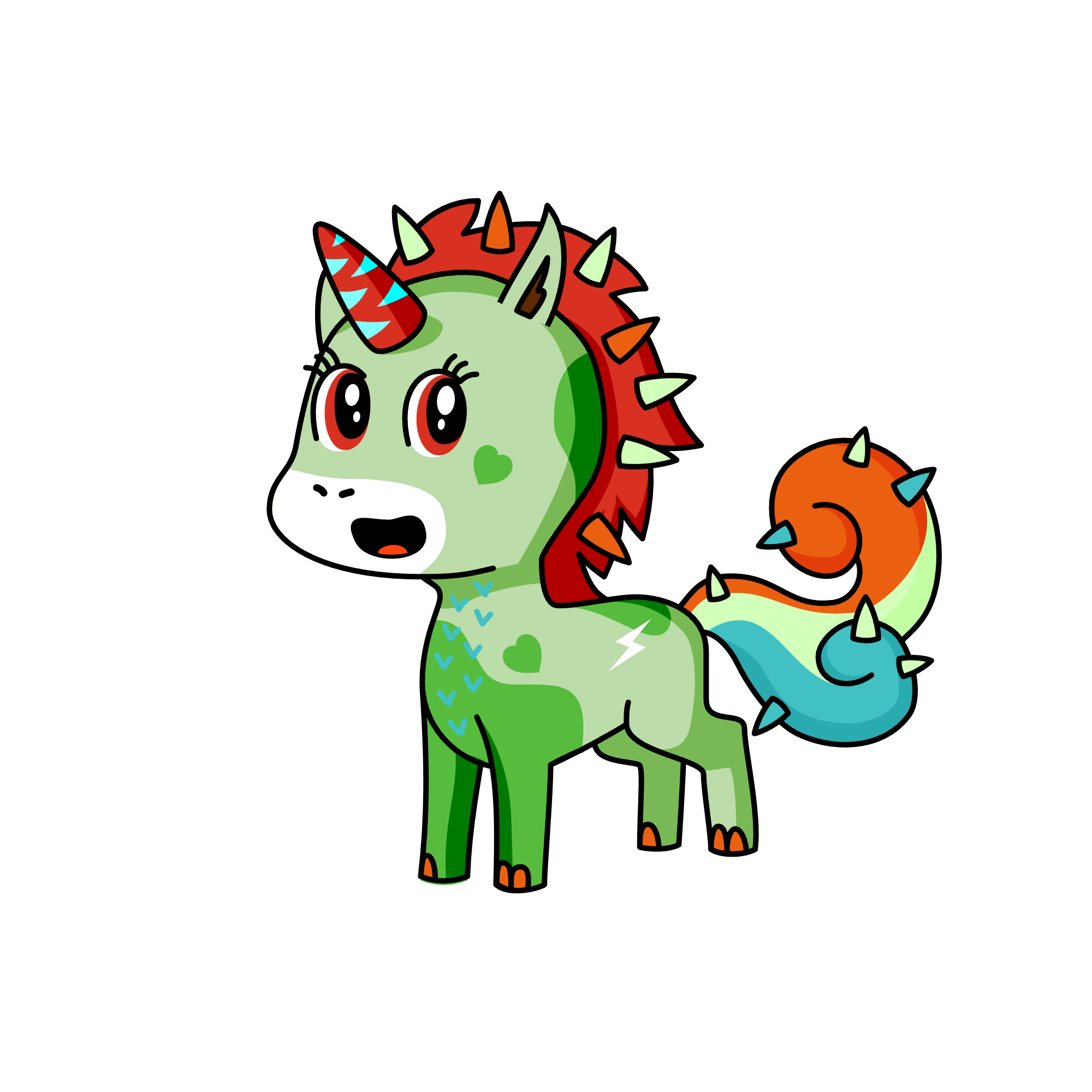 Zombicorn, the unicorn
