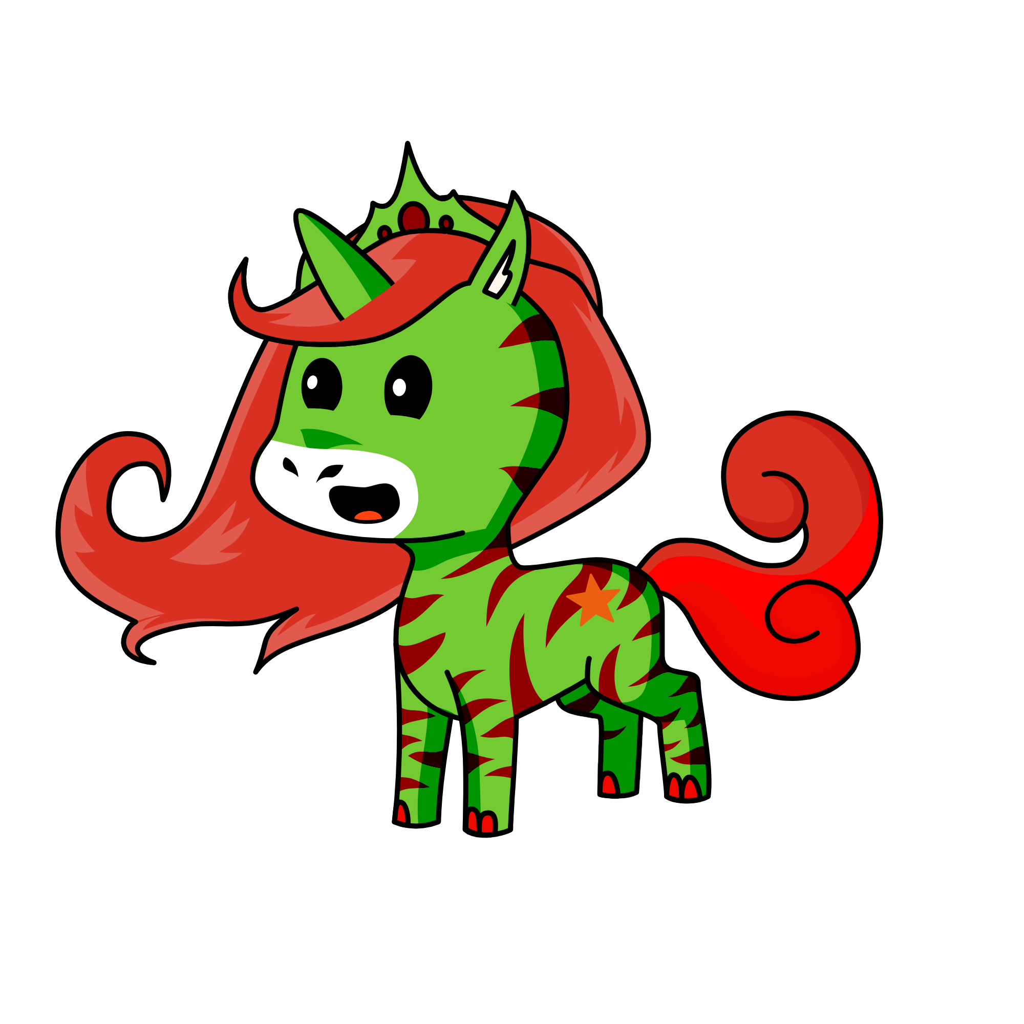watermelon, the unicorn