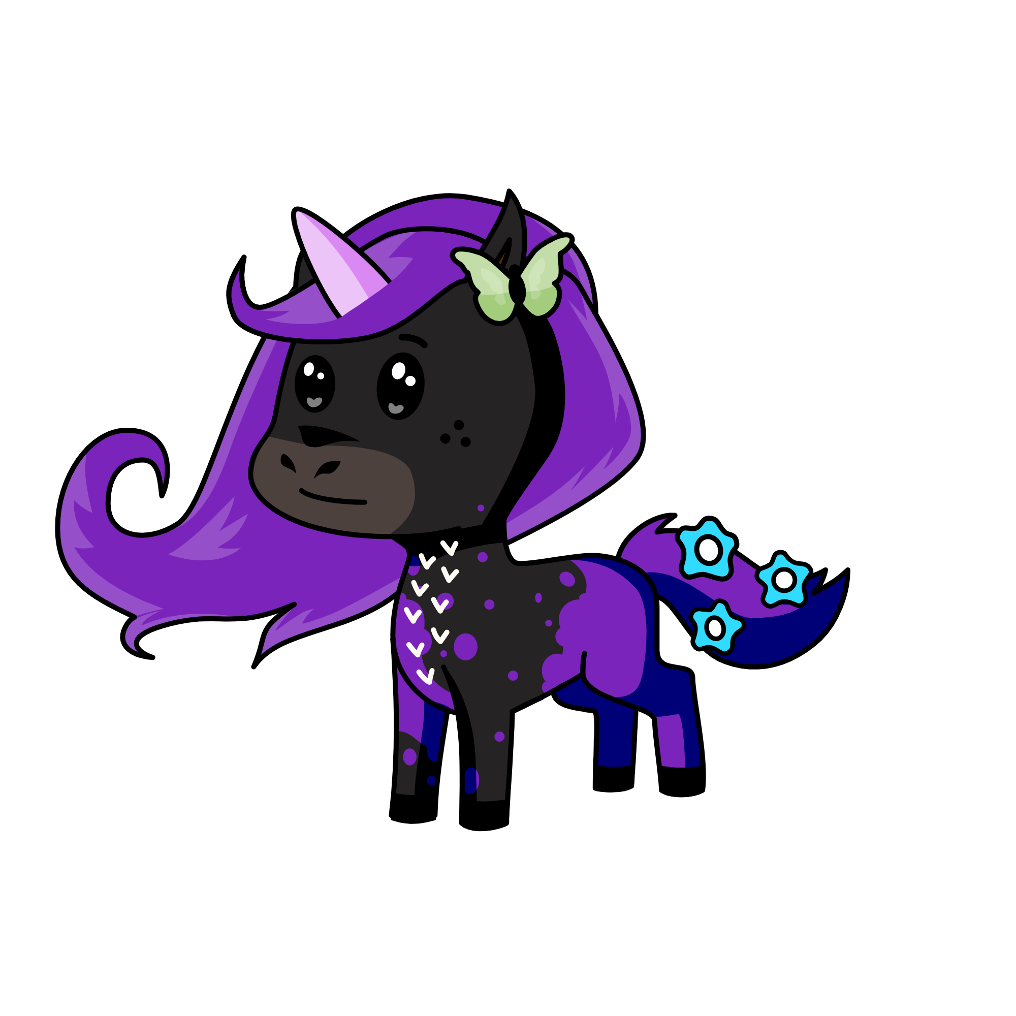 hehehe, the unicorn