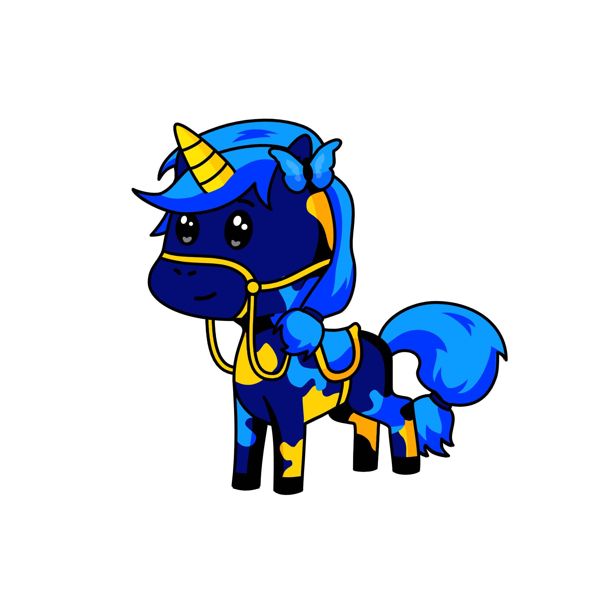 Moonlight, the unicorn
