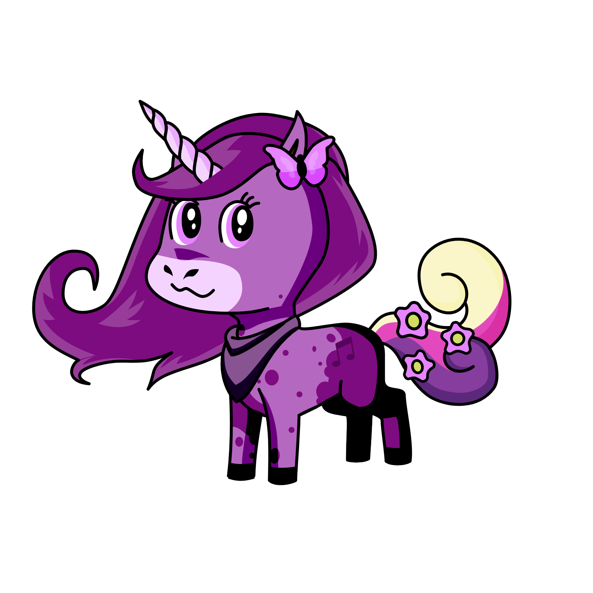 moddervlek, the unicorn