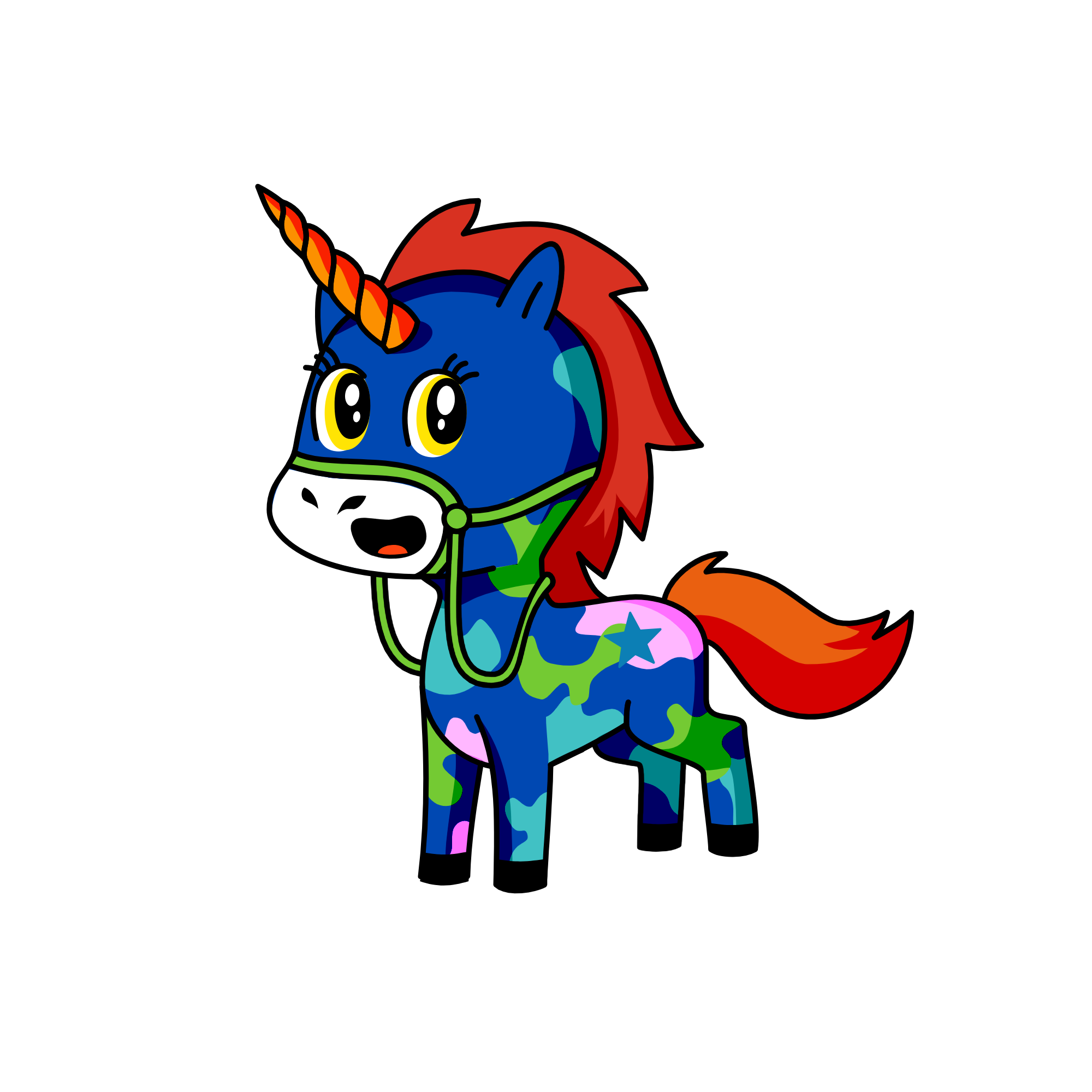 PEMMY, the unicorn