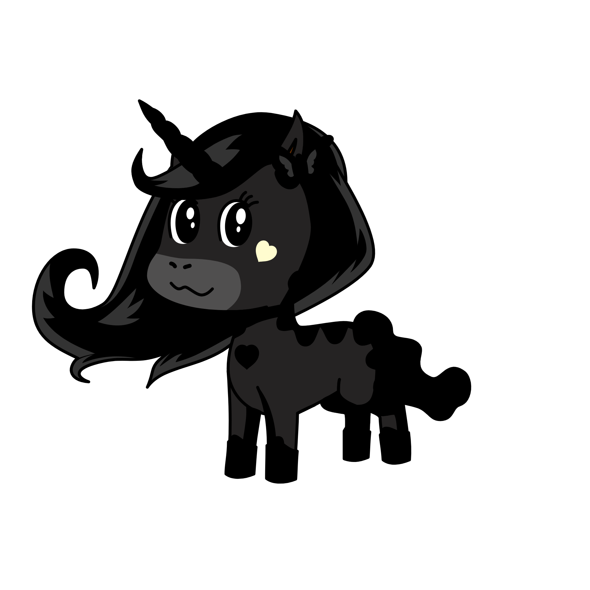 nighty, the unicorn