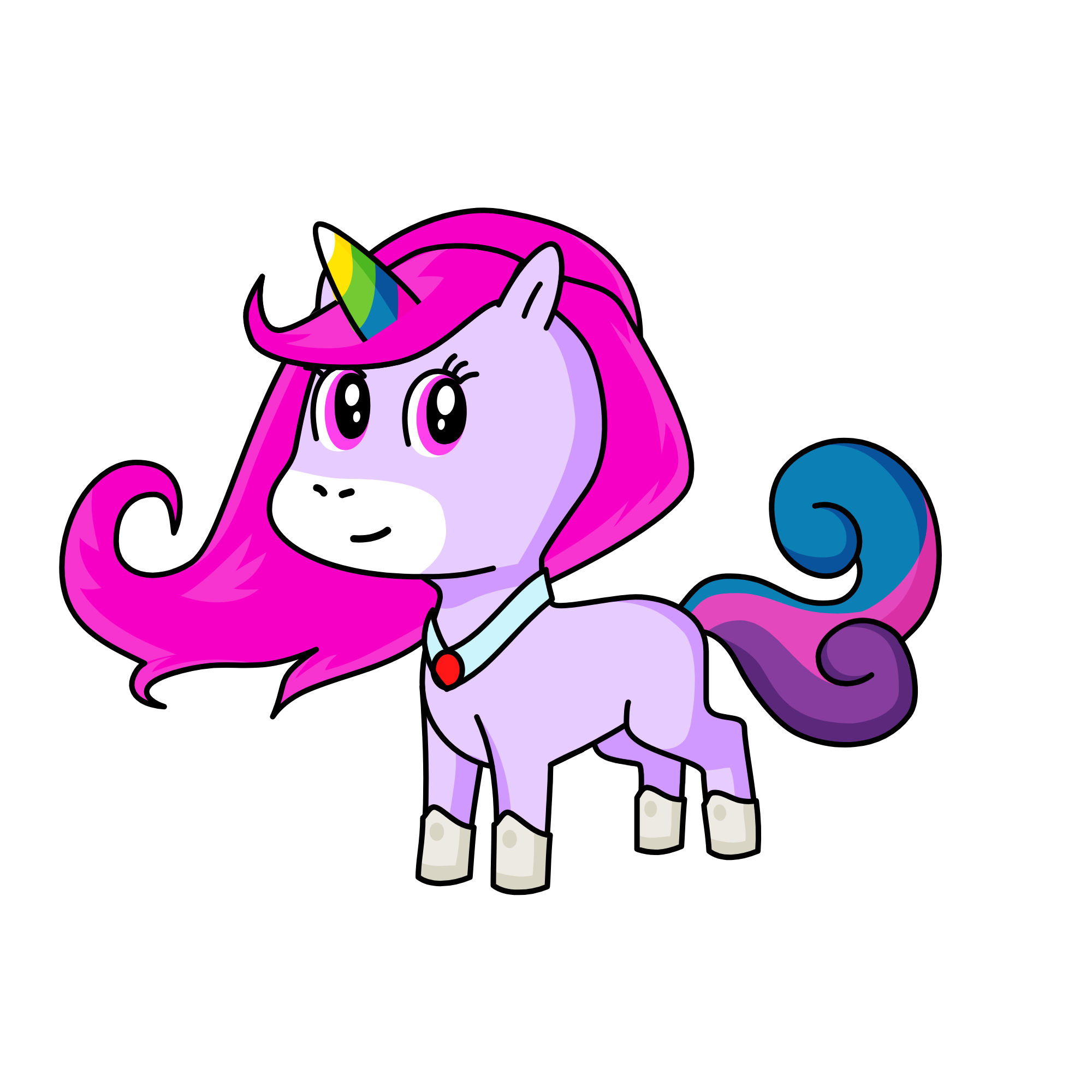 Athena, the unicorn