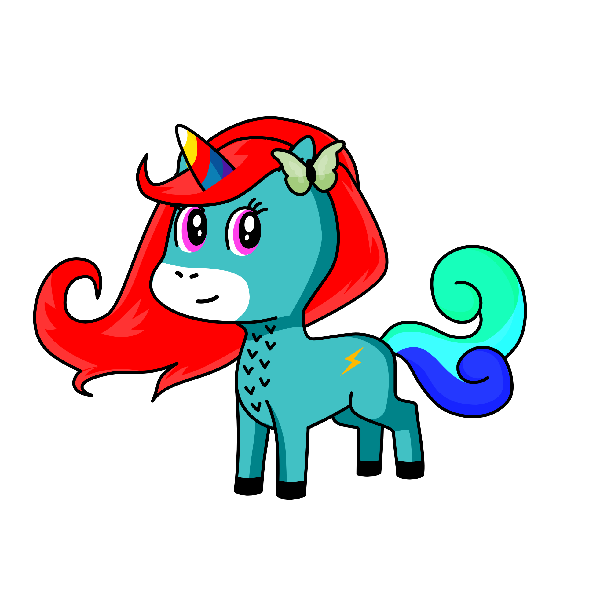 nightie, the unicorn