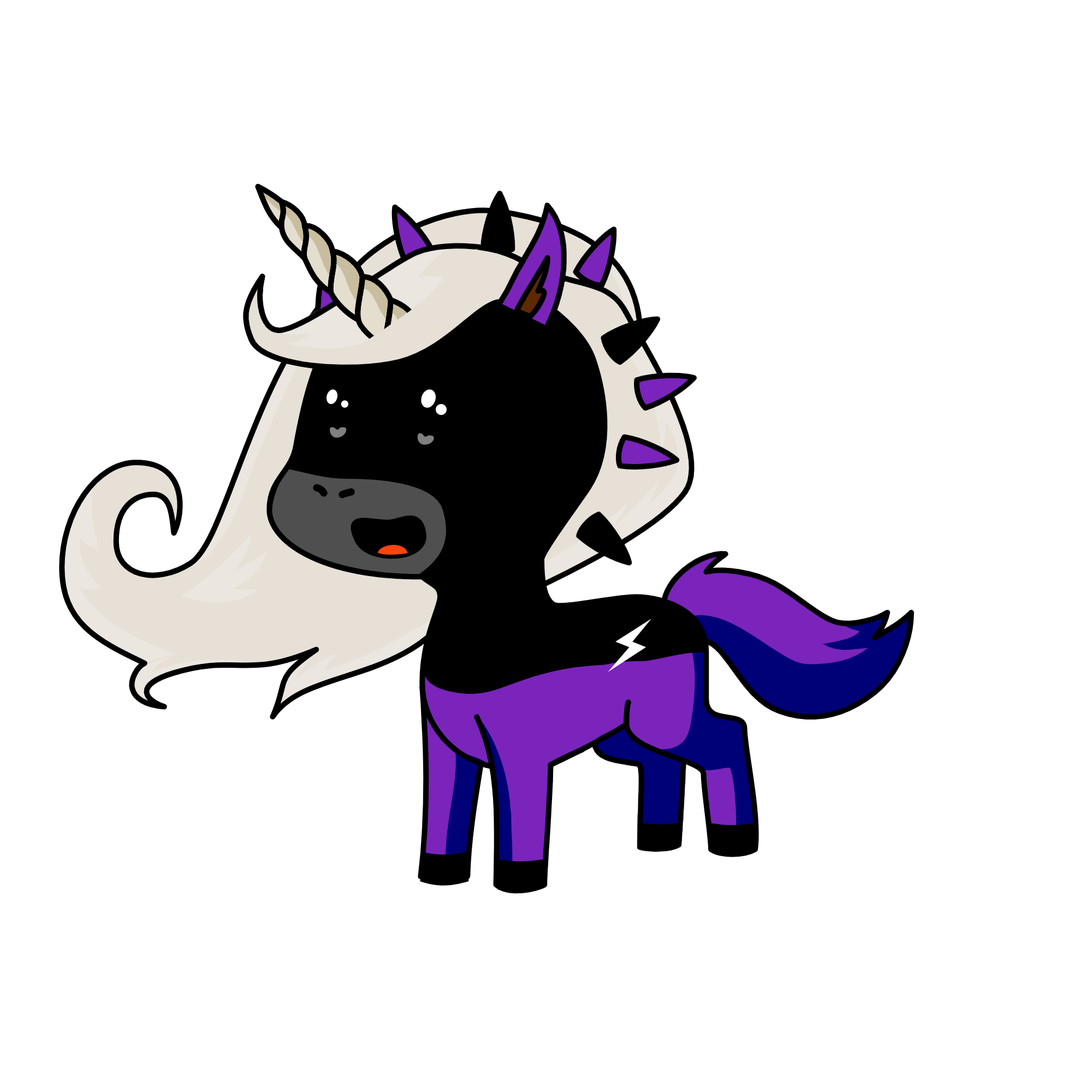 bat girl, the unicorn