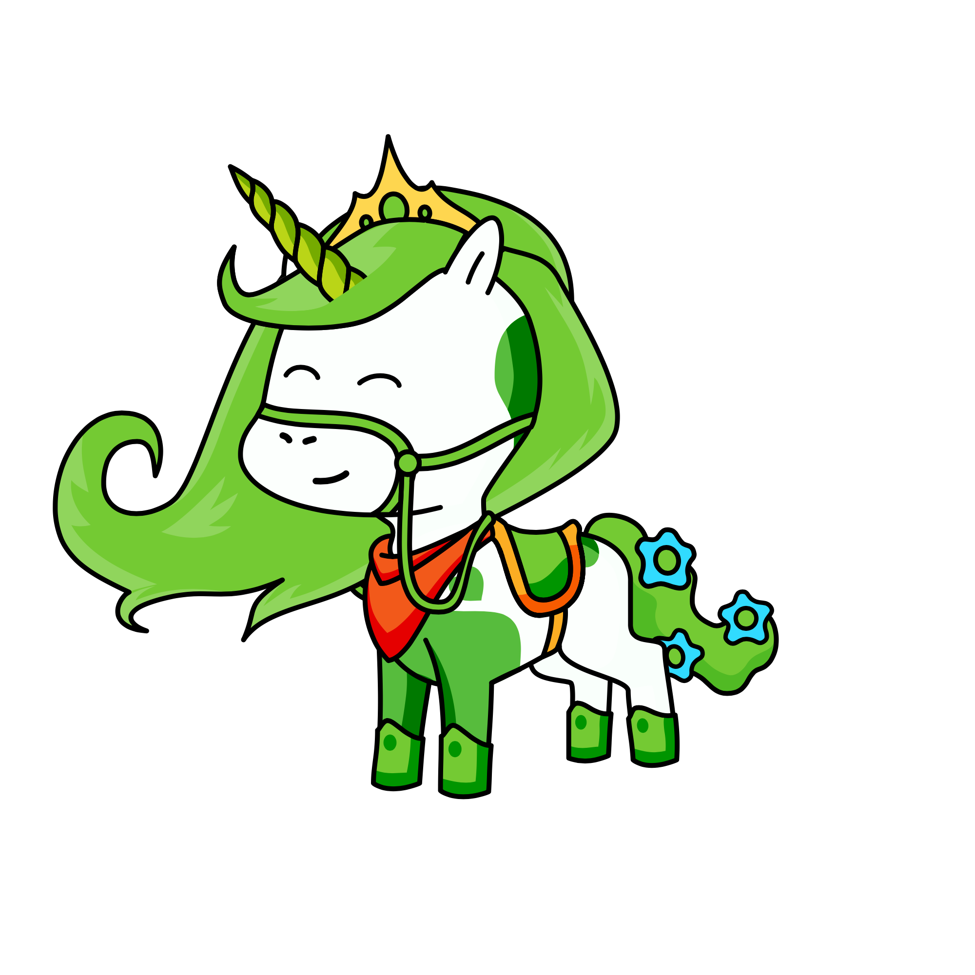 leaf, the unicorn