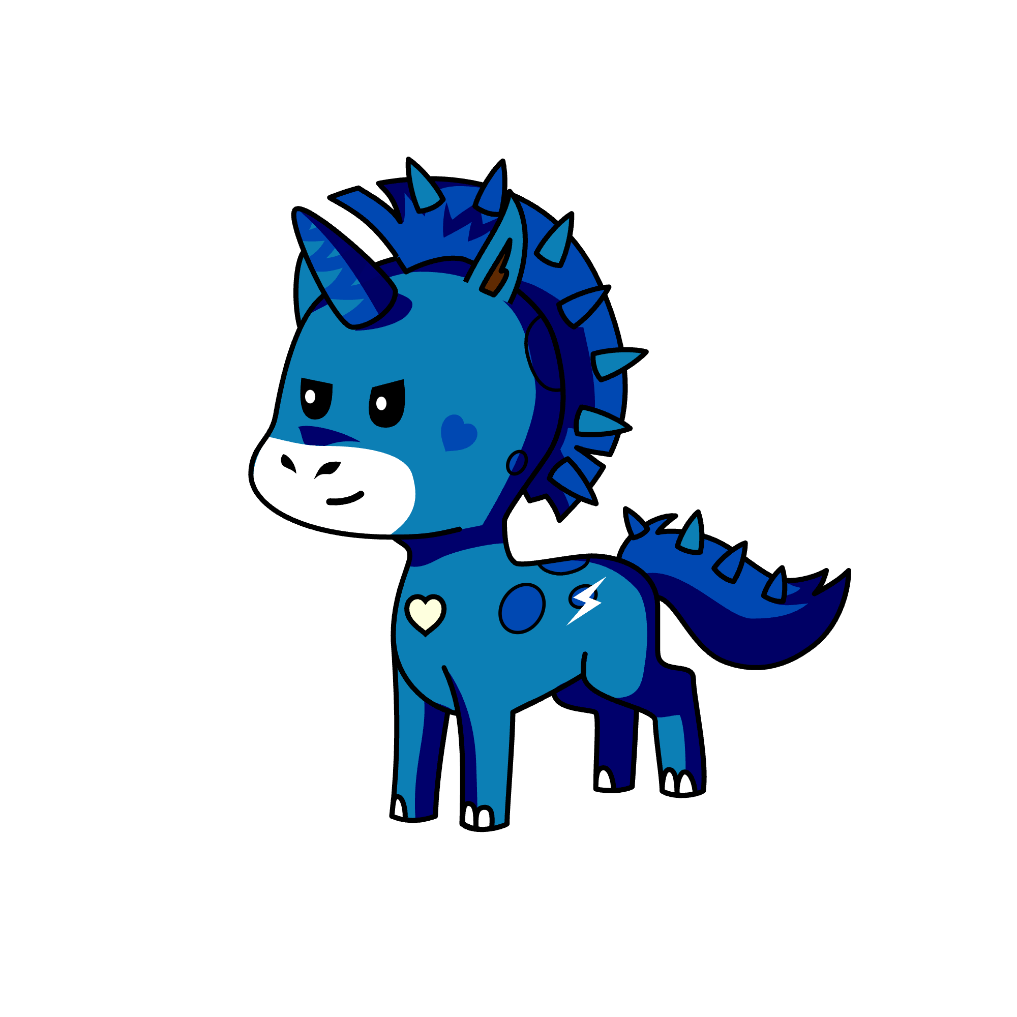 Midnight, the unicorn