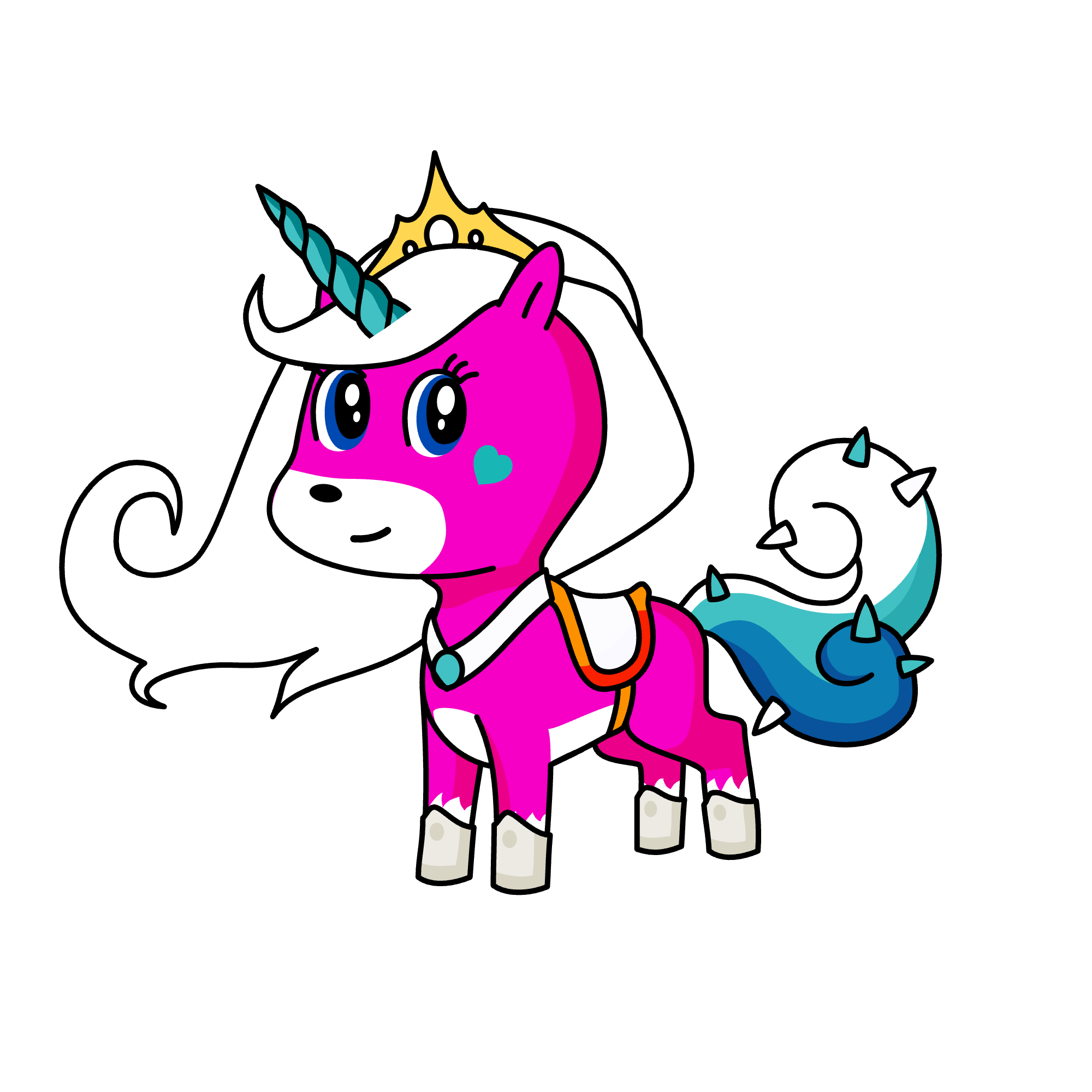 Northern Elsa, the unicorn