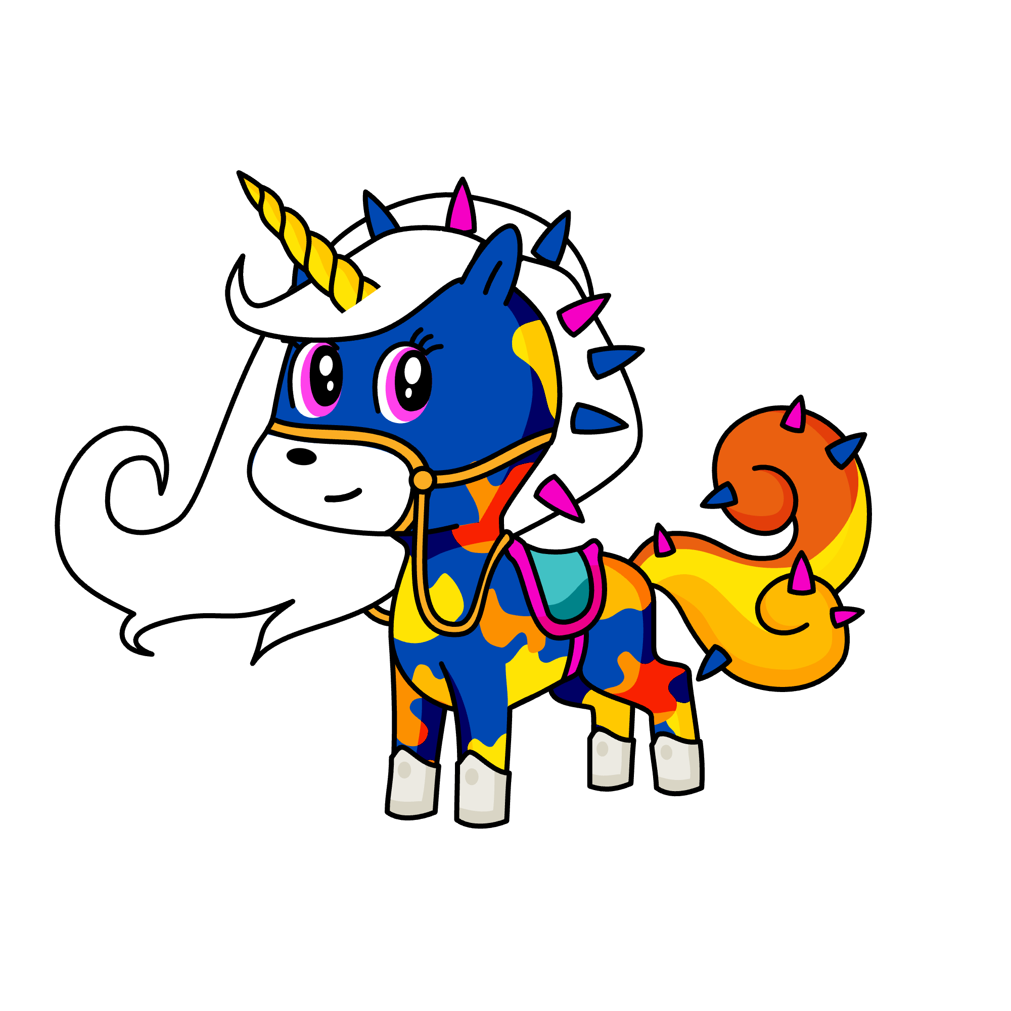Sunny Midnight Moon, the unicorn