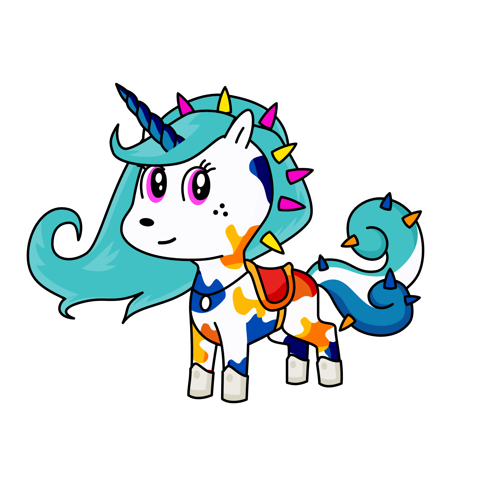 Sunny Midnight Moon, the unicorn