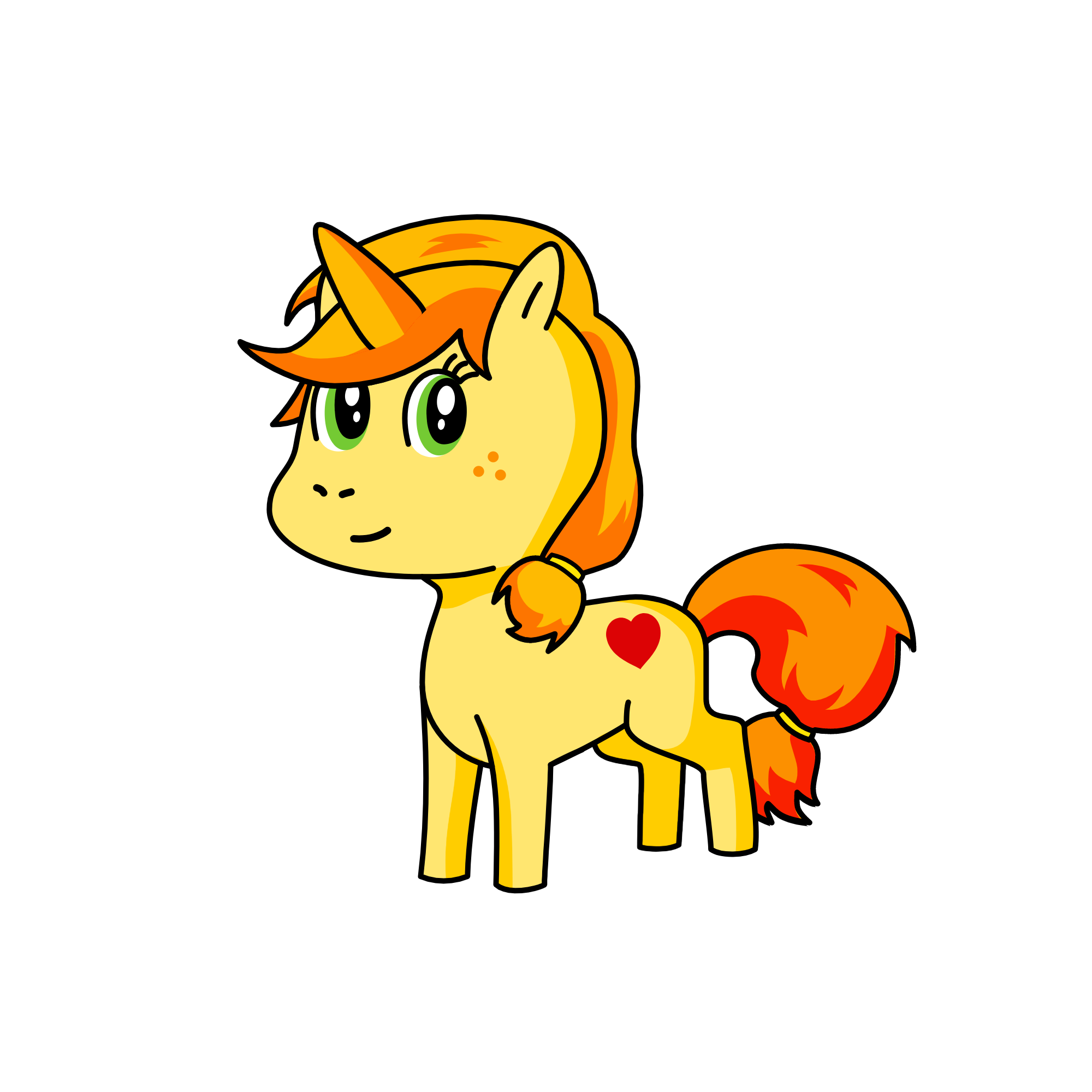 2nd Apple Jack, the unicorn