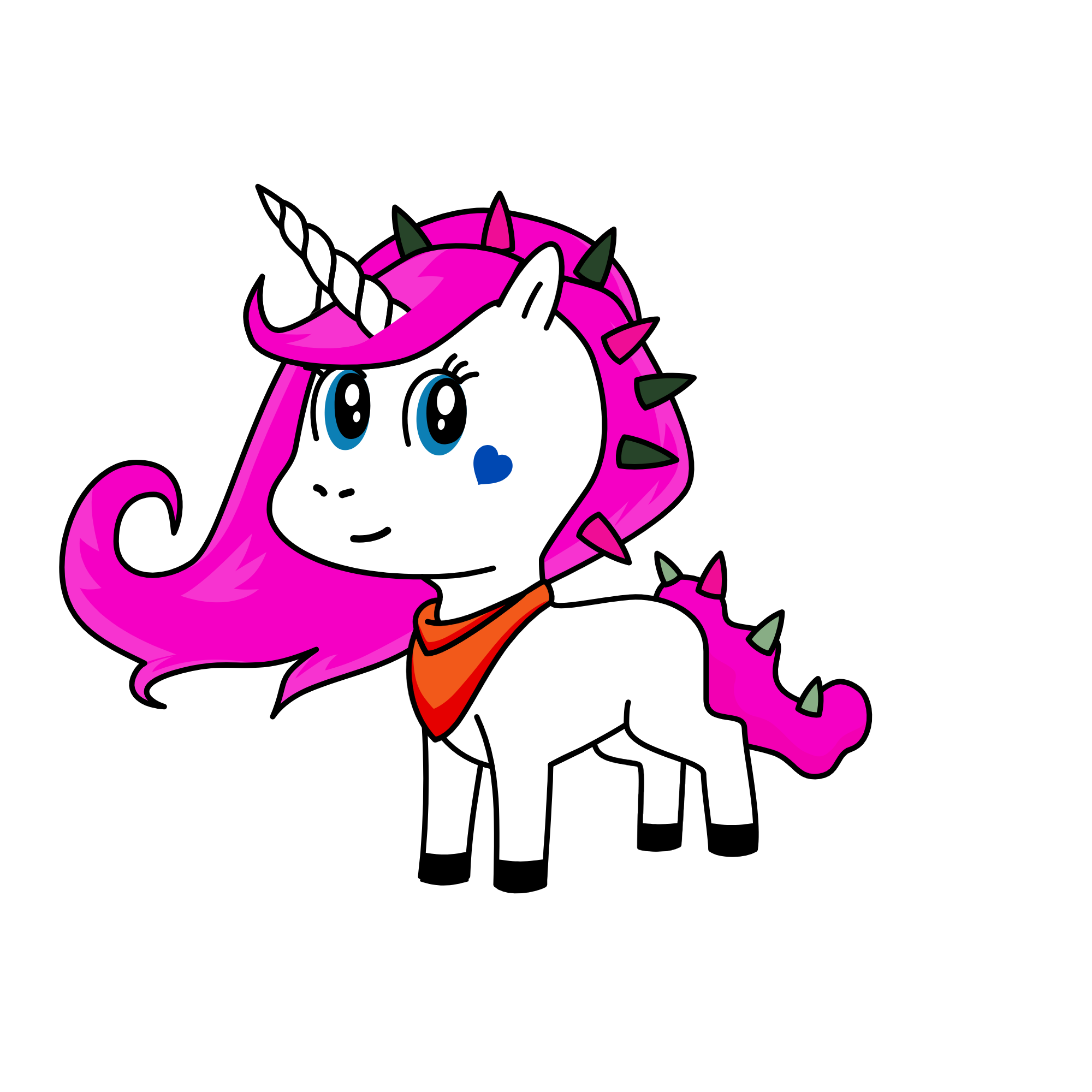 mim, the unicorn