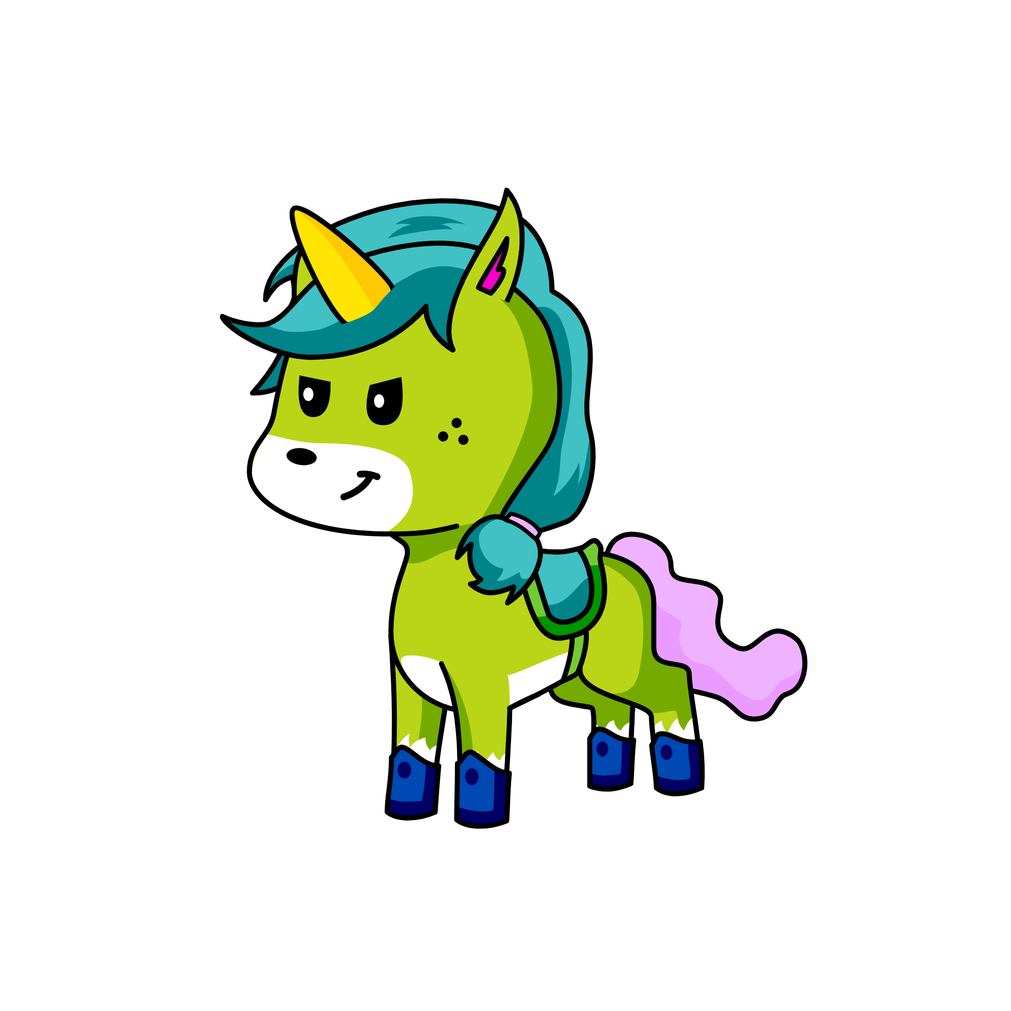 Greenember, the unicorn