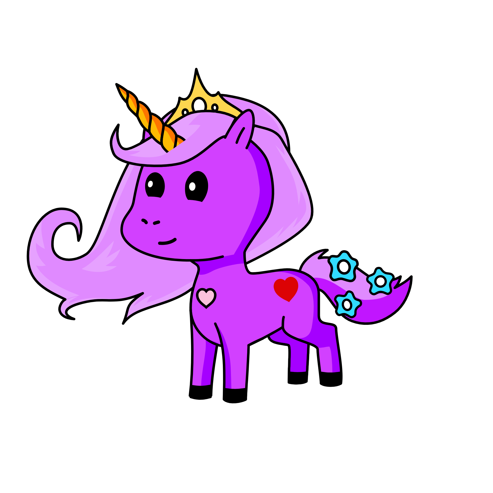 beautyprincessbraveenough, the unicorn