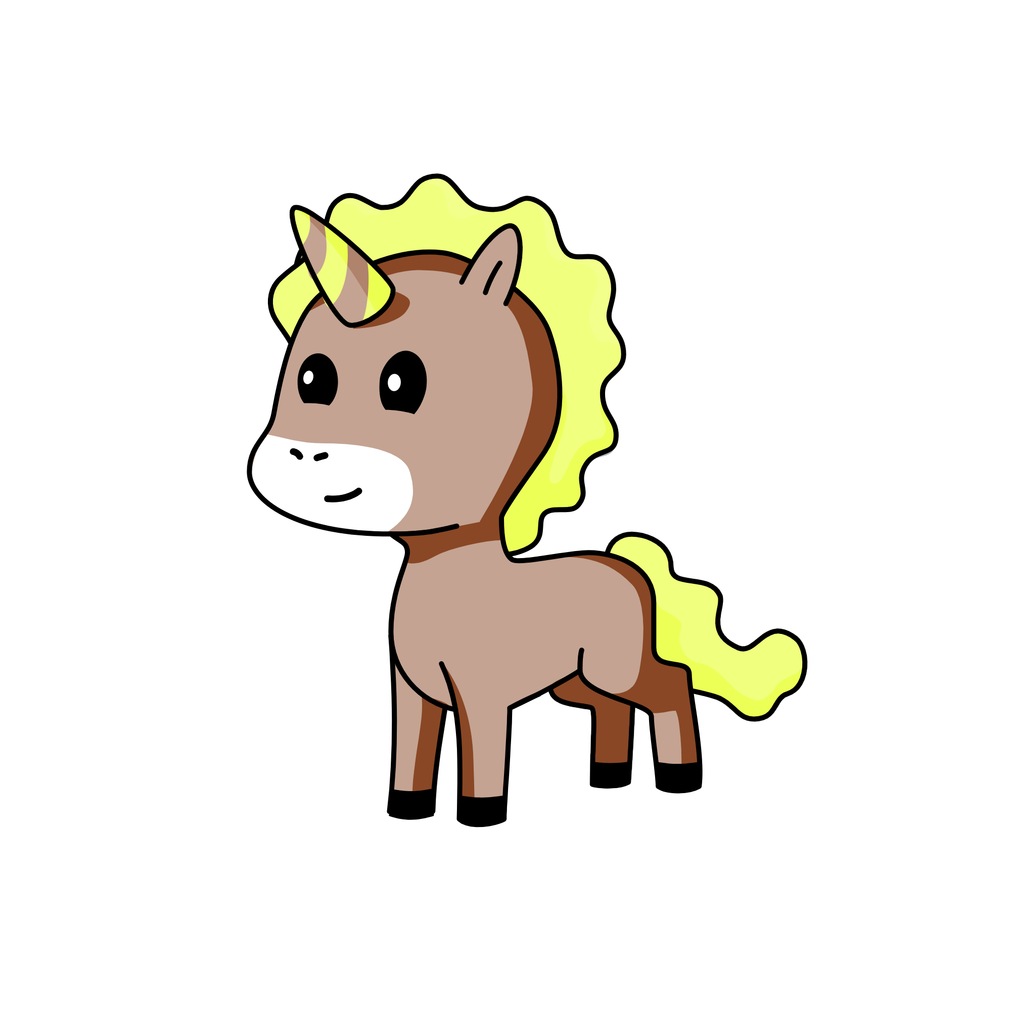 pee, the unicorn