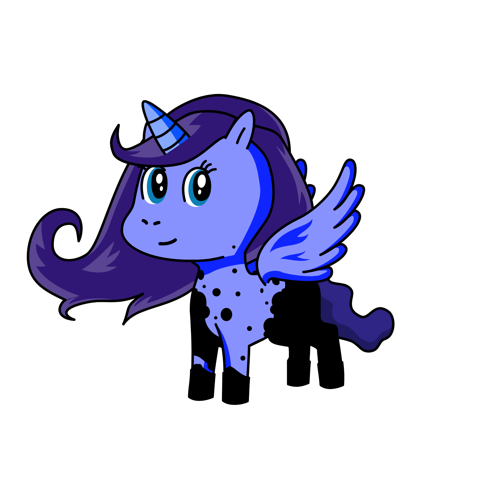 Luna, the unicorn