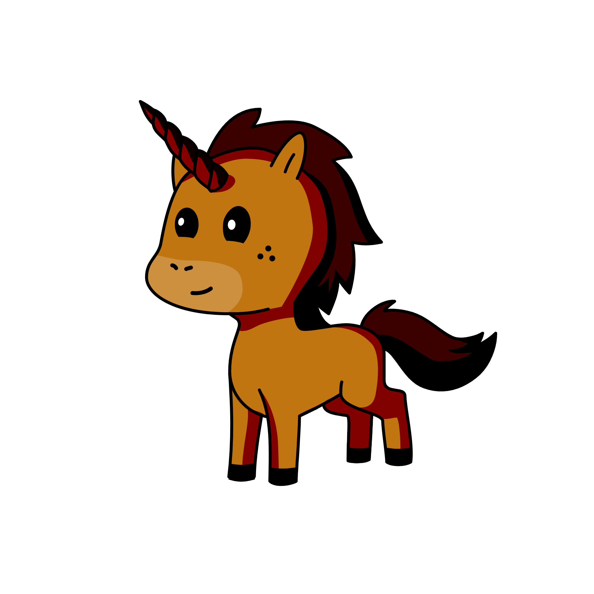 my horn is my wand I am harry pottertter, the unicorn