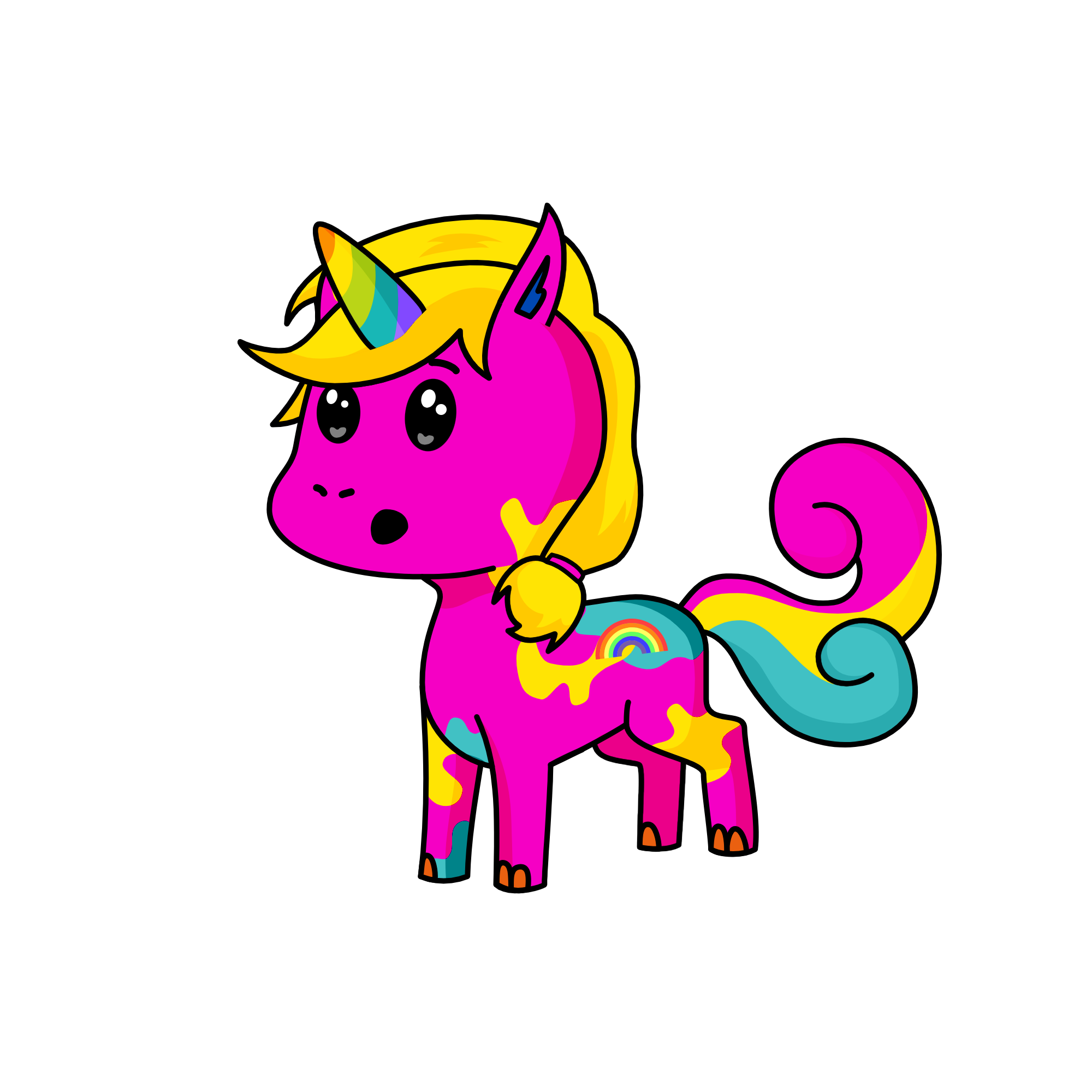 Toyla, the unicorn