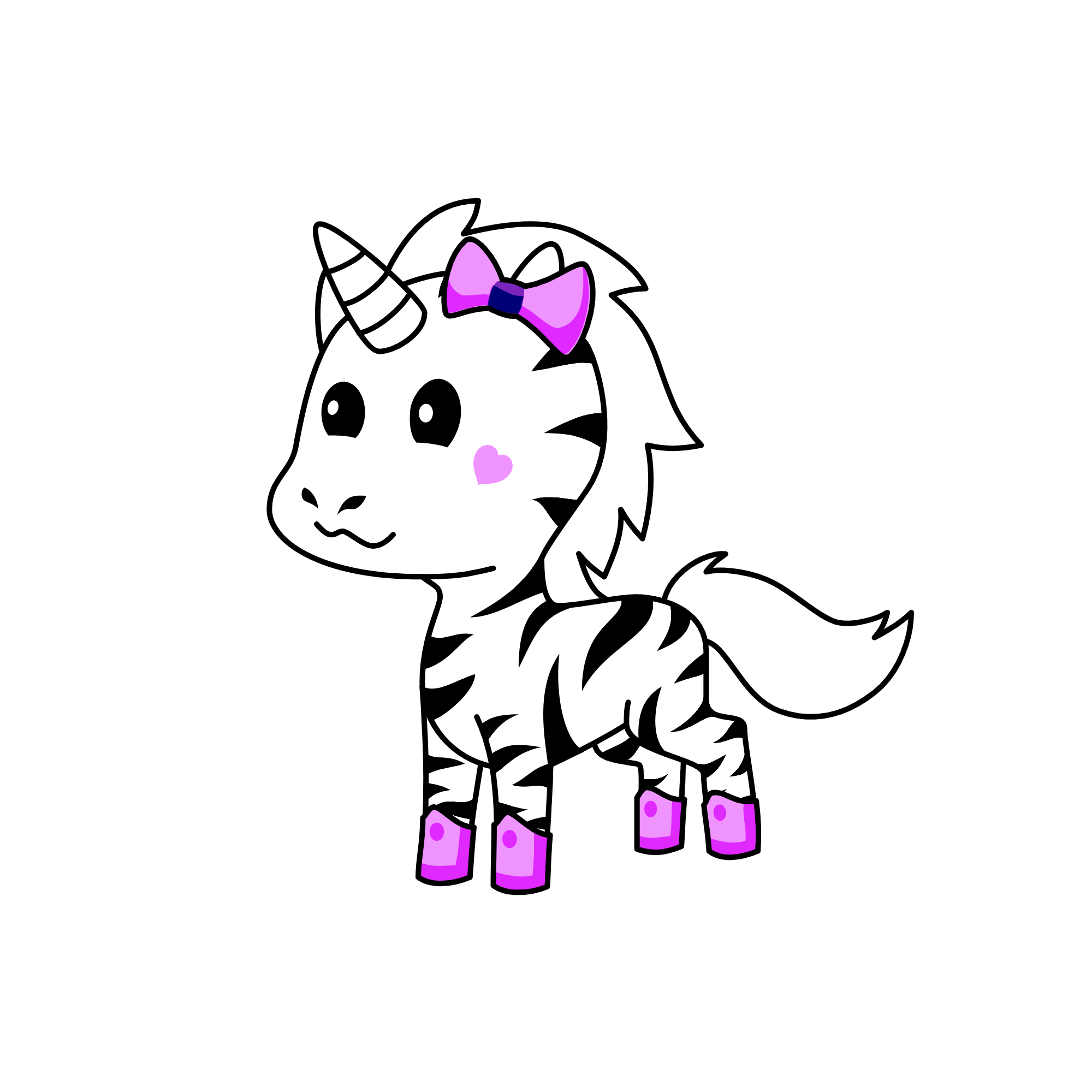 nose, the unicorn