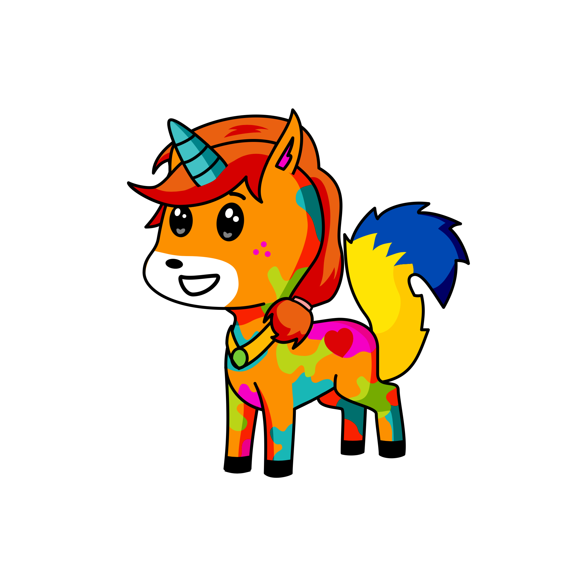 Poppy, the unicorn
