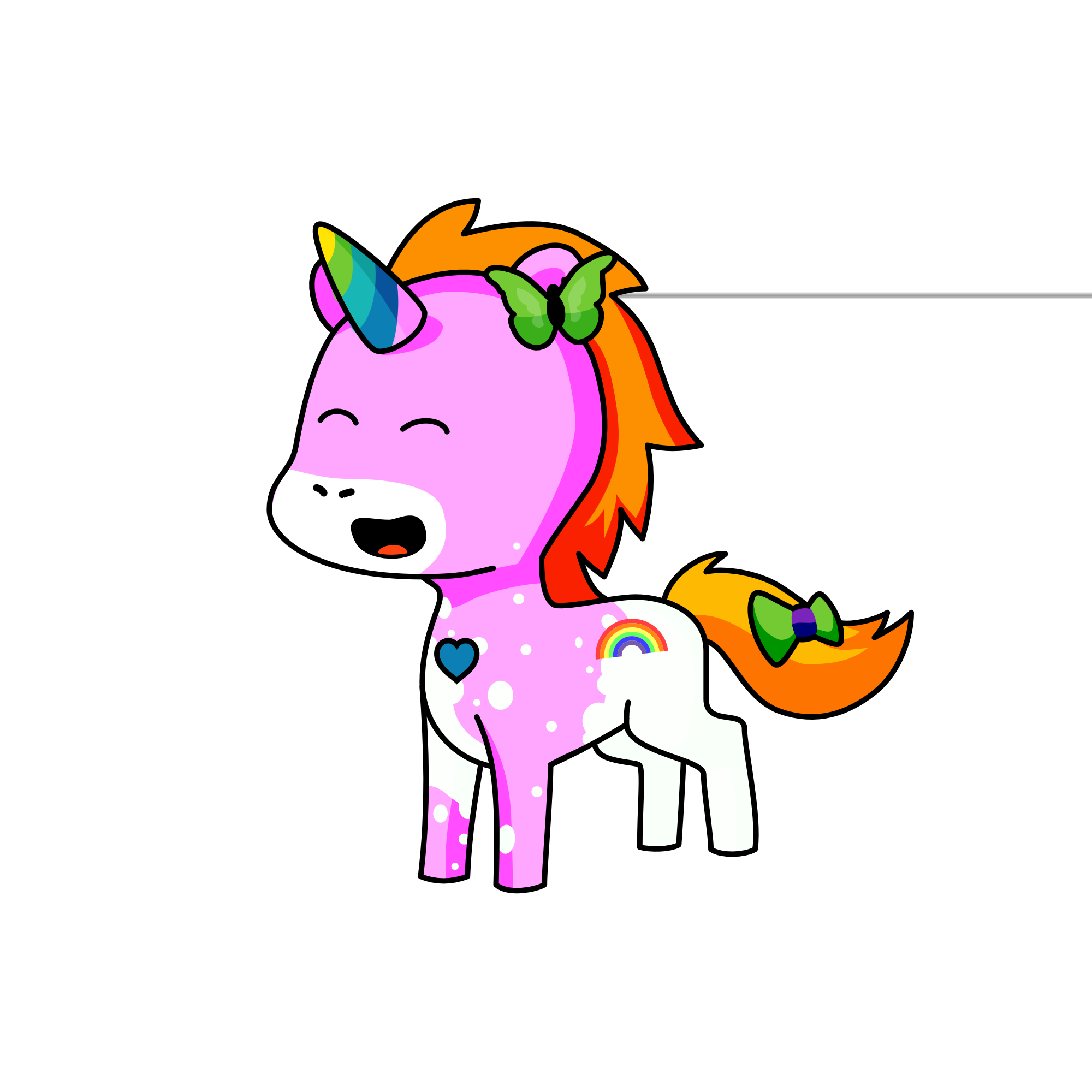 Alure Candy Cane, the unicorn