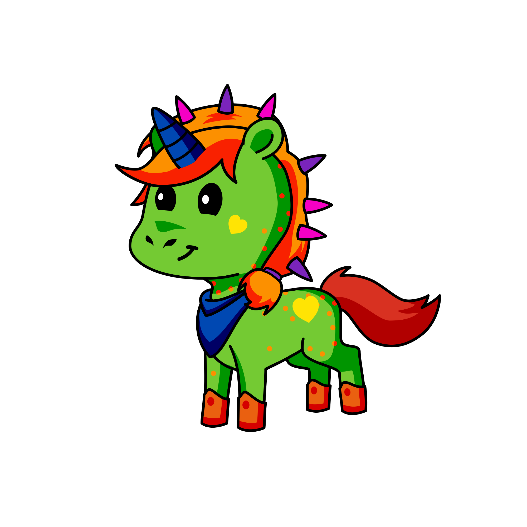 Maeve!, the unicorn