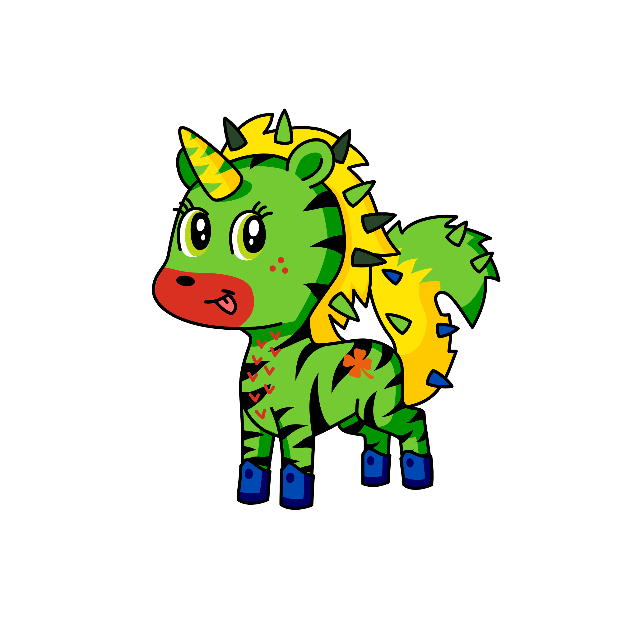 Zombunicorn, the unicorn