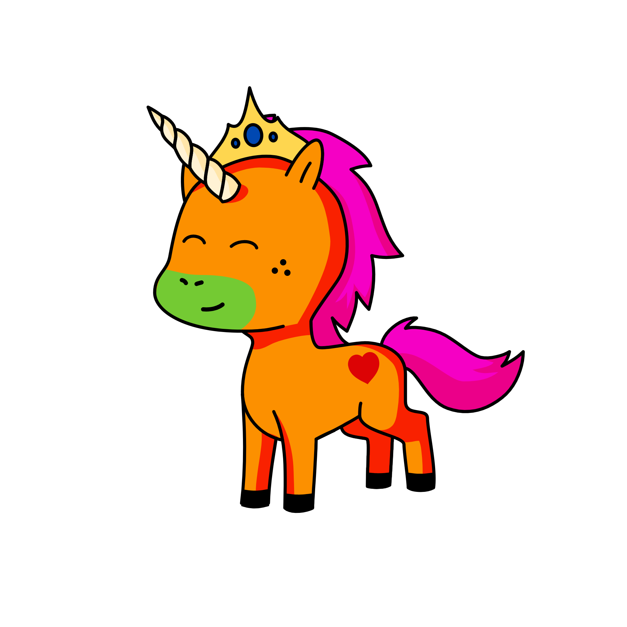 blend, the unicorn