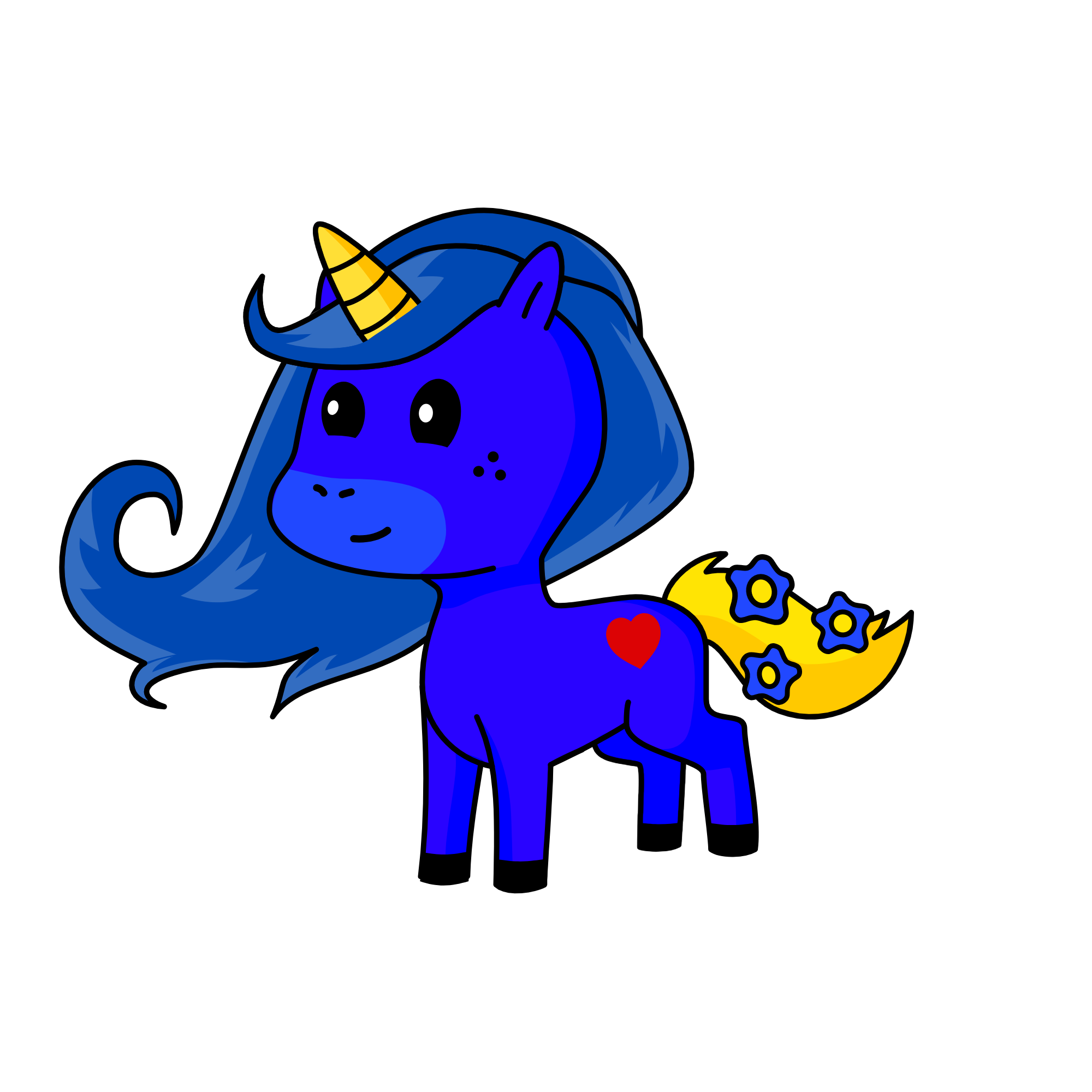 nighty, the unicorn