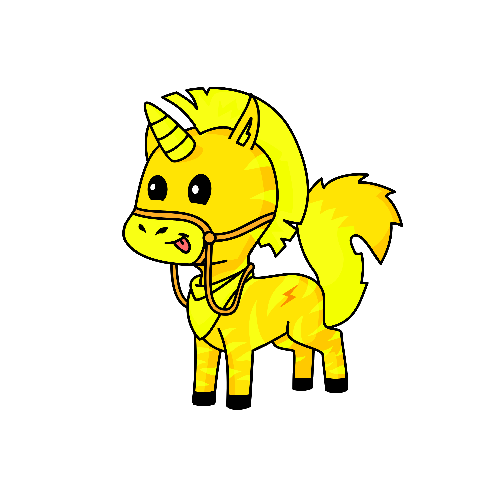 lightning bolt, the unicorn