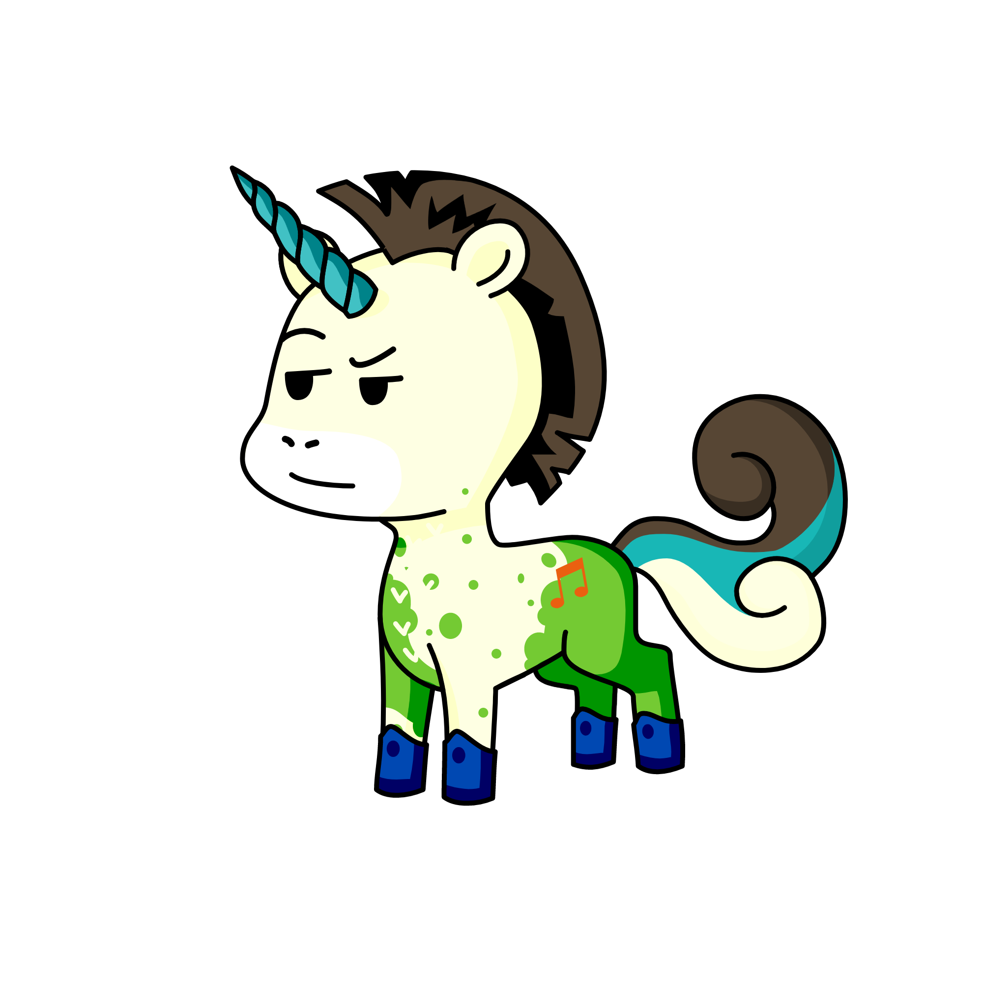 Freddie Benson, the unicorn