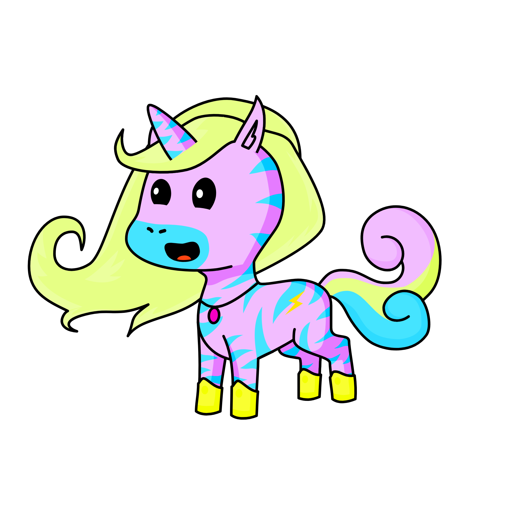 AMANDA, the unicorn