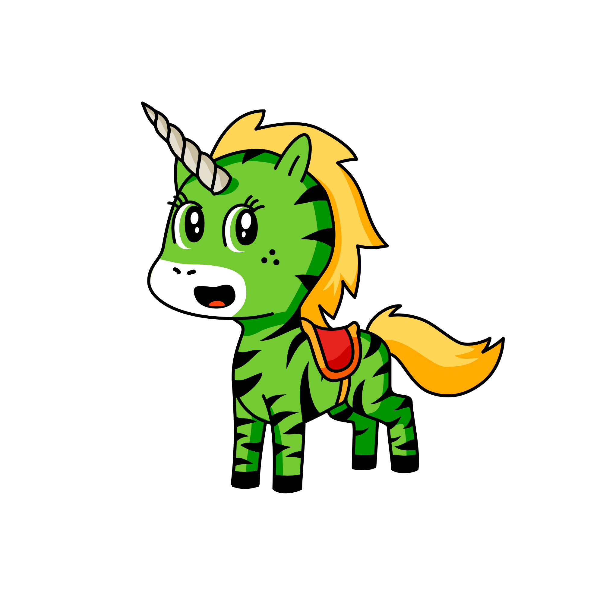 Toti, the unicorn