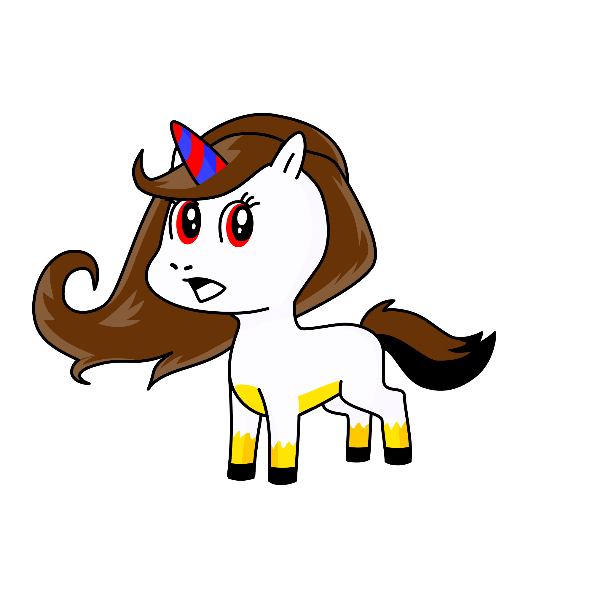Pomni, the unicorn