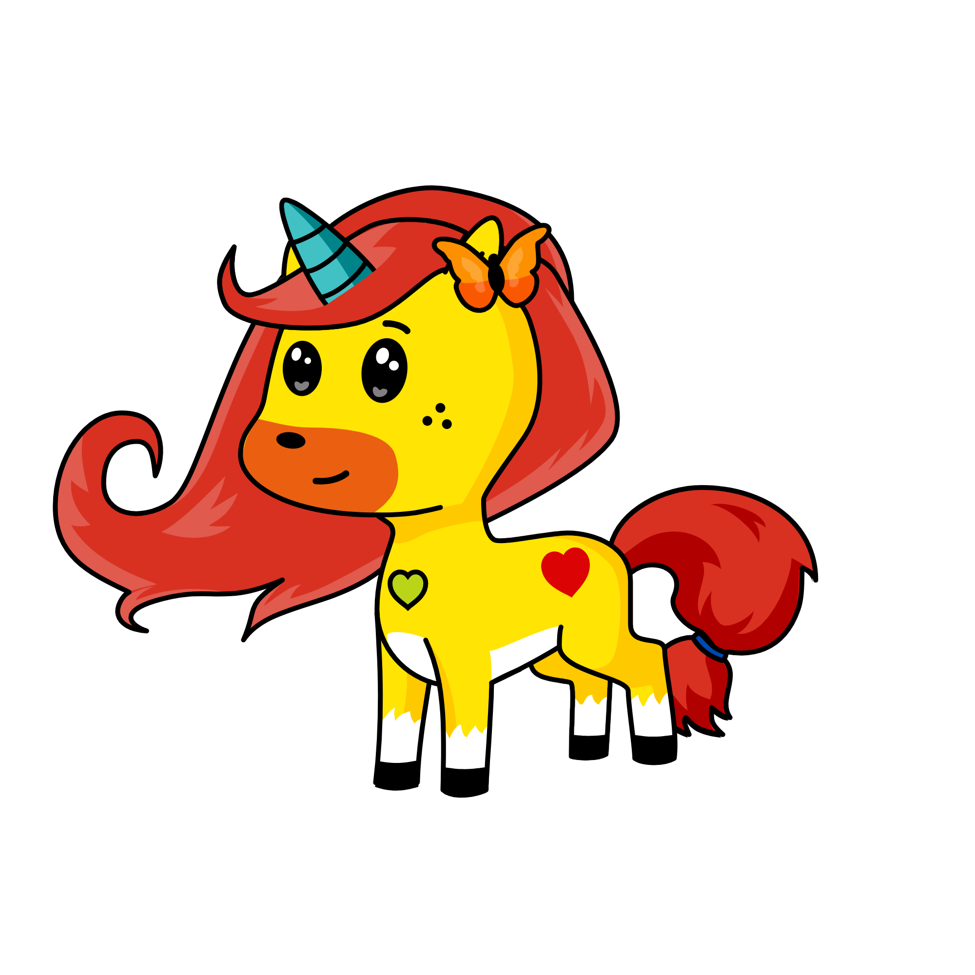 poop, the unicorn