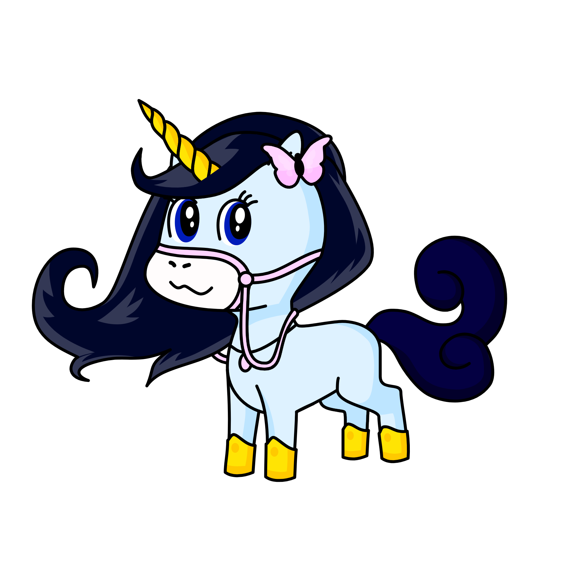 Sparkle Fluff, the unicorn