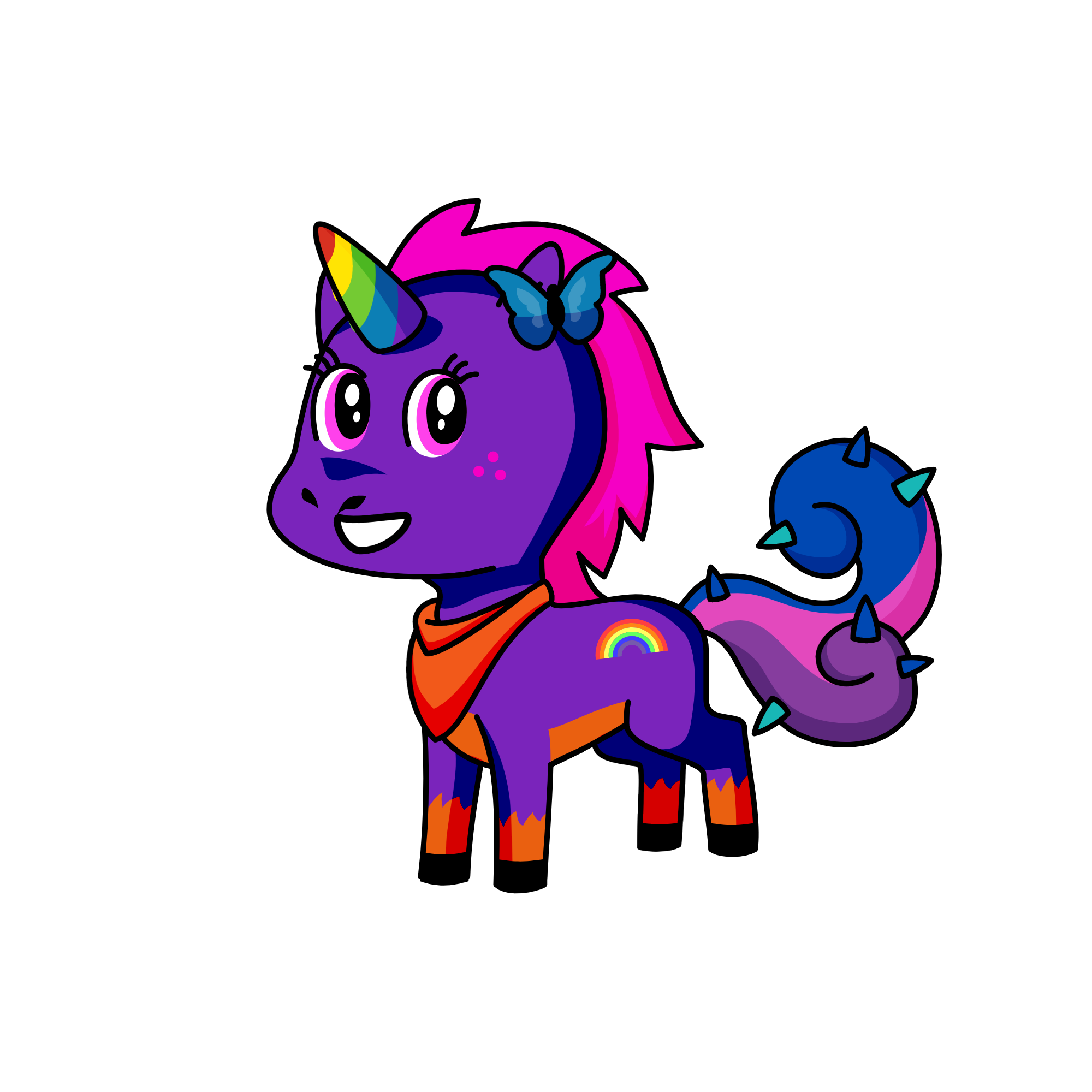 a, the unicorn
